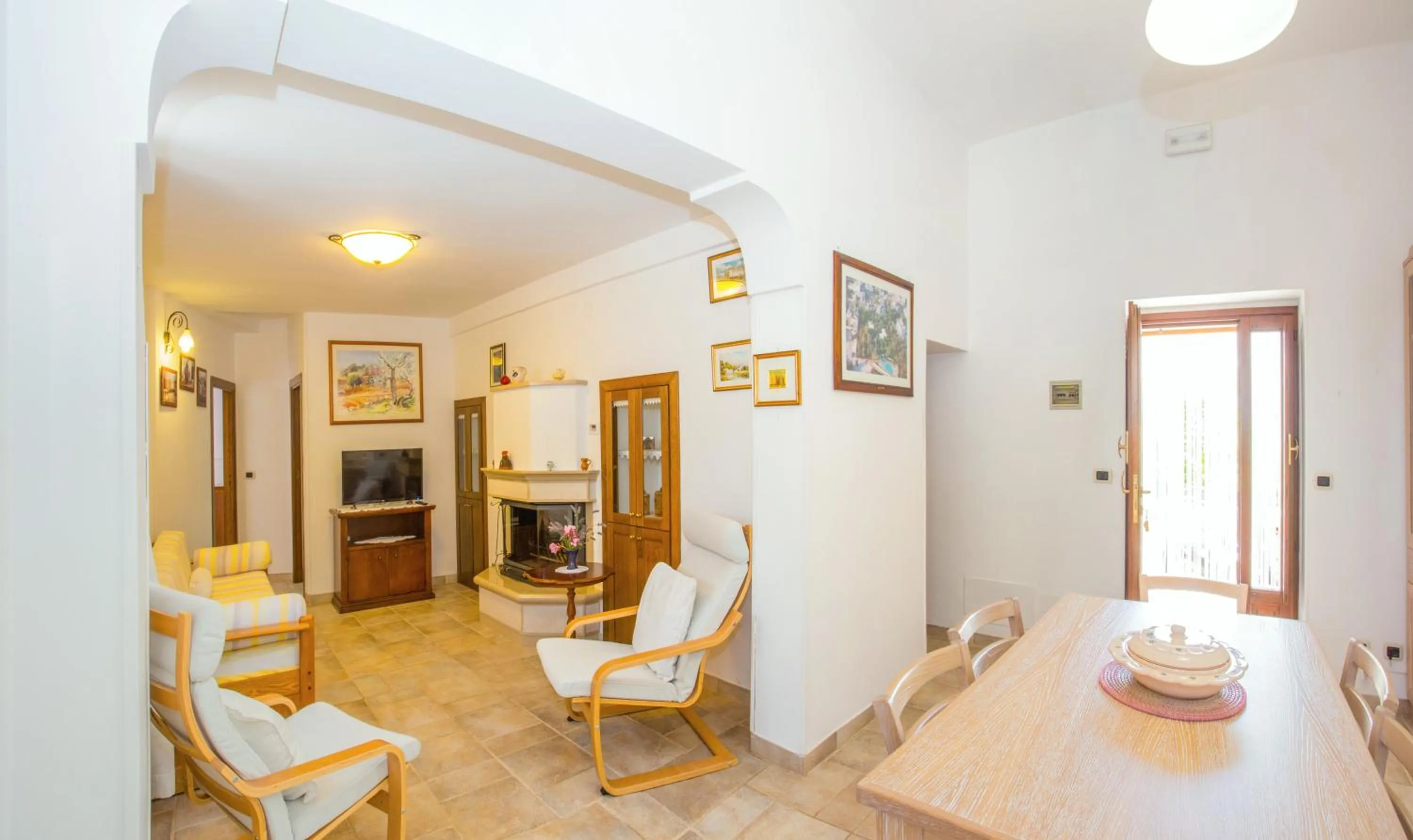 Living room in Truddhi Casa e Cucina di Puglia