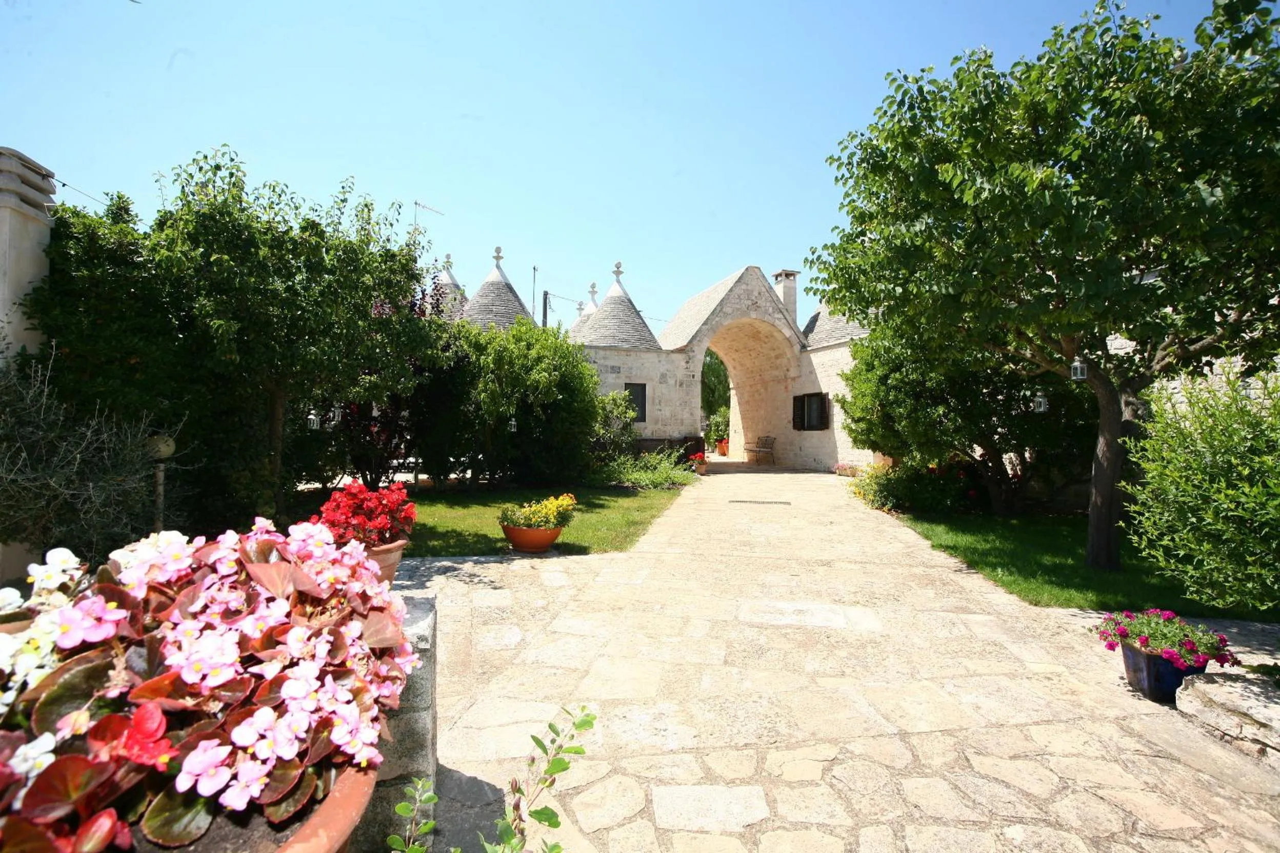 Garden in Truddhi Casa e Cucina di Puglia