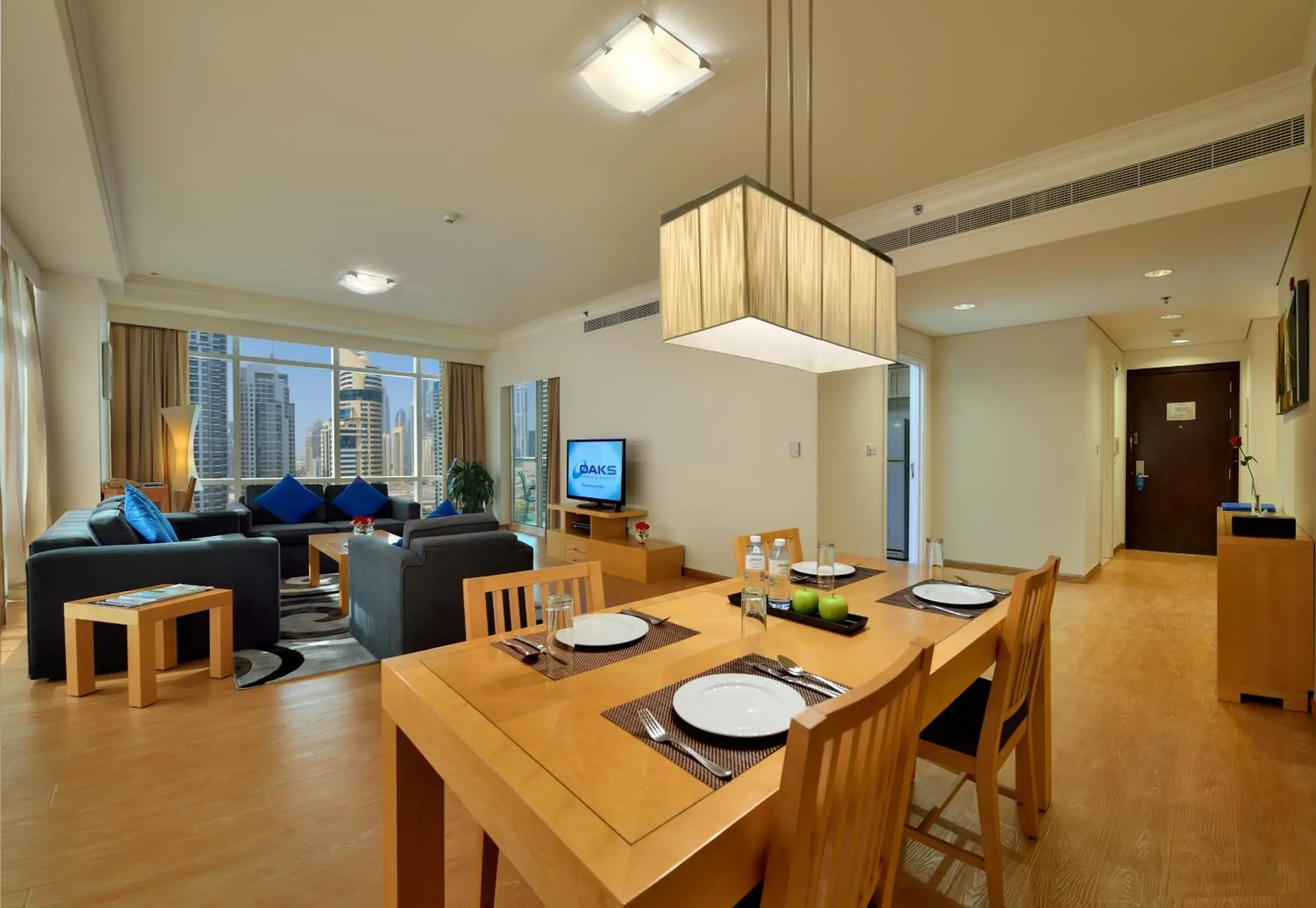 Living room in Oaks Liwa Heights Hotel Suites Living room in Oaks Liwa Heights Hotel Suites