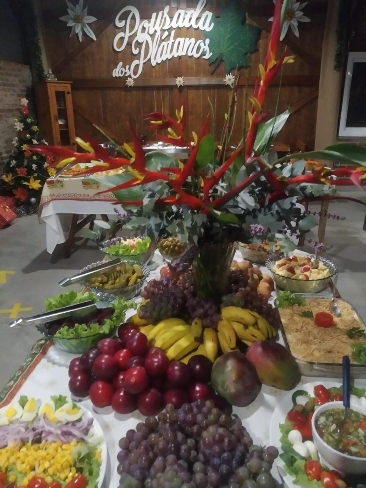 Restaurant/places to eat in Pousada dos Plátanos