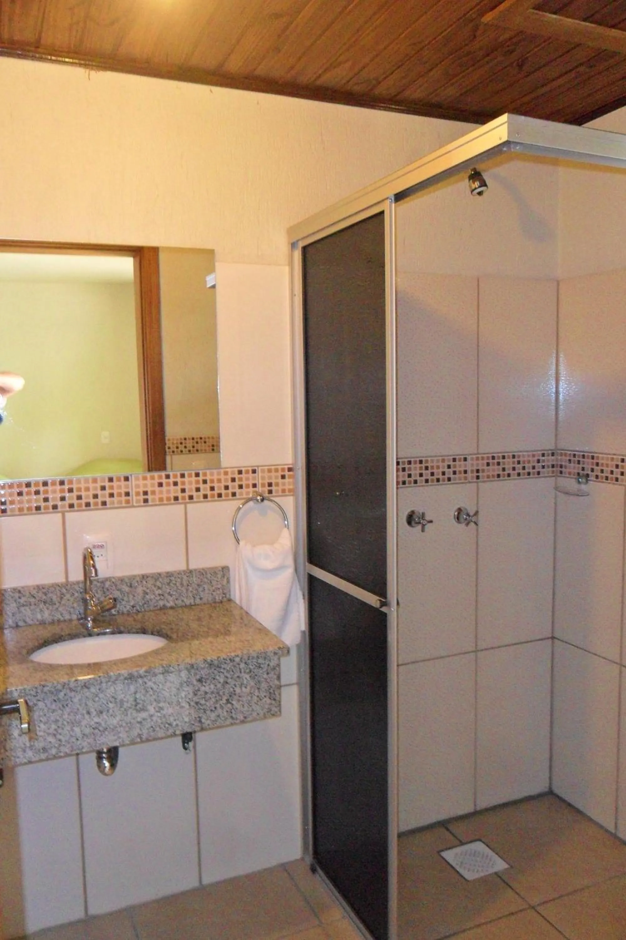 Bathroom in Pousada dos Plátanos