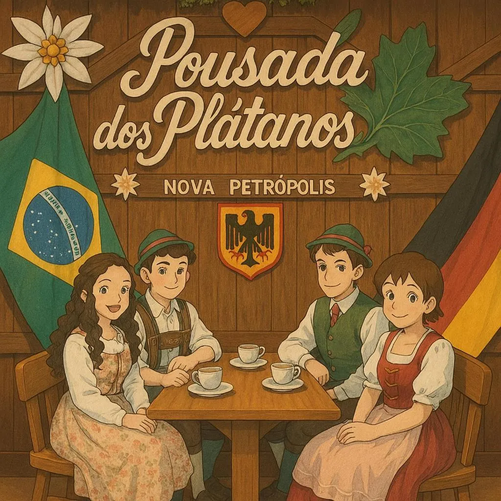 Restaurant/places to eat in Pousada dos Plátanos