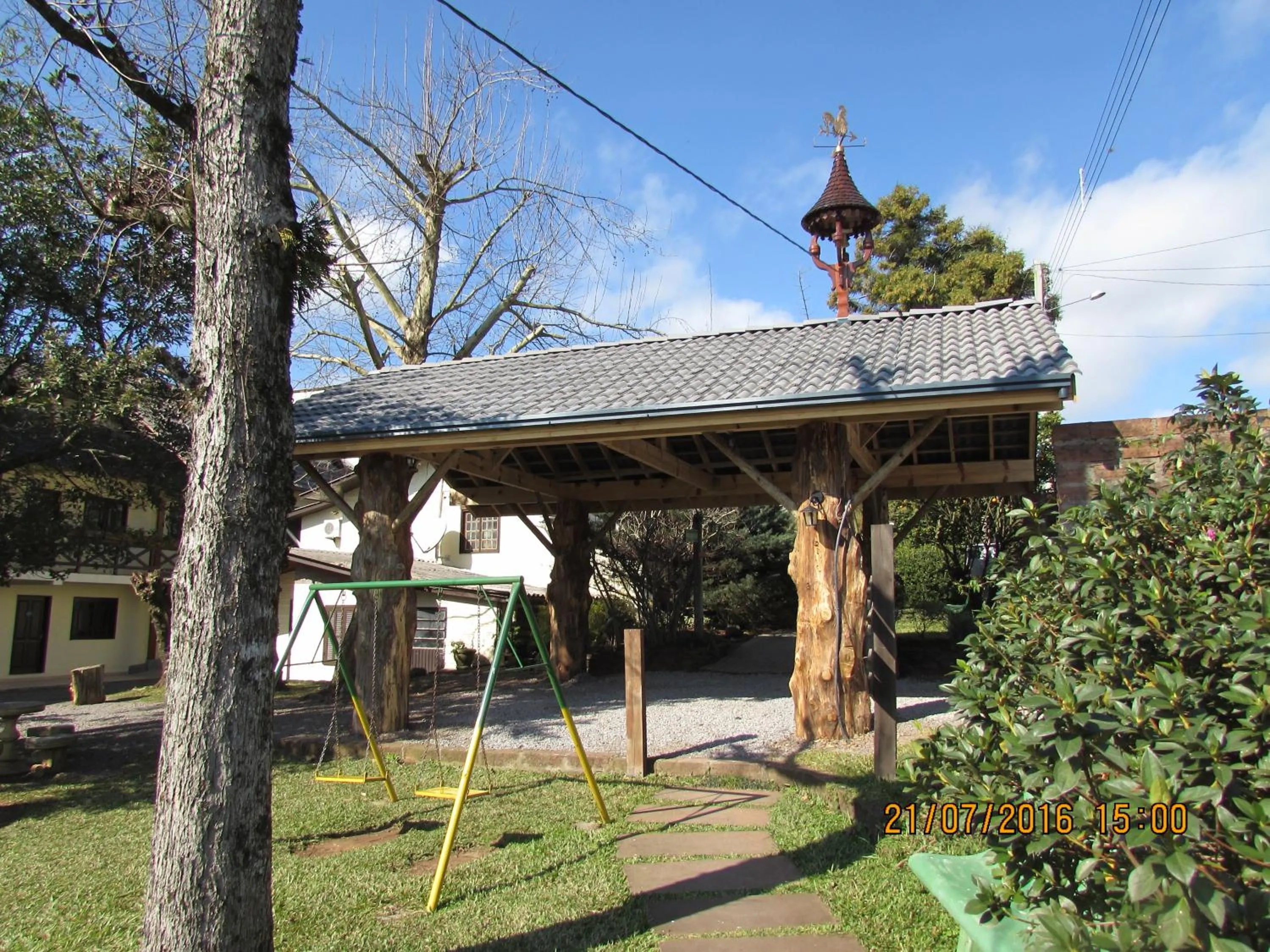 Children play ground in Pousada dos Plátanos