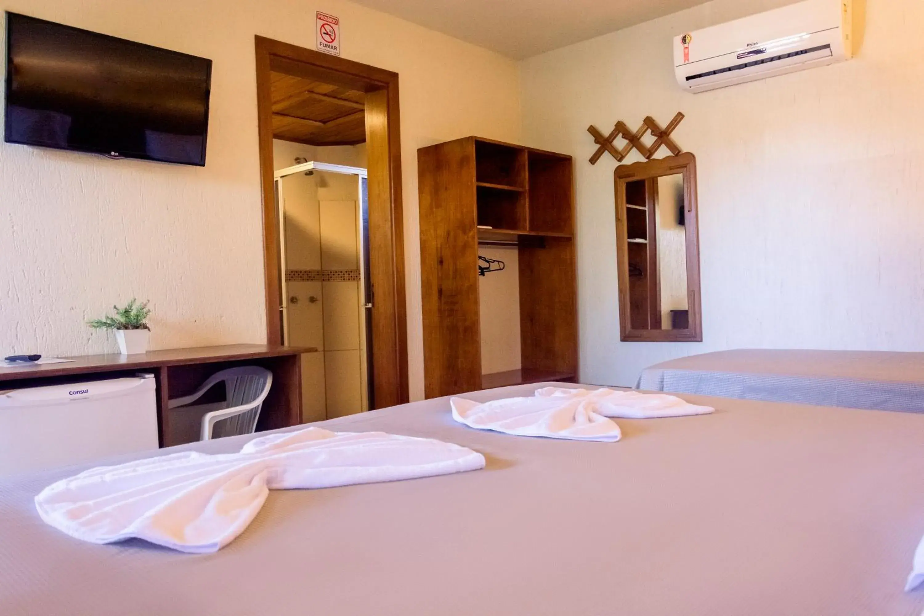 Double Room with Air Conditioning - single occupancy in Pousada dos Plátanos Double Room with Air Conditioning - single occupancy in Pousada dos Plátanos