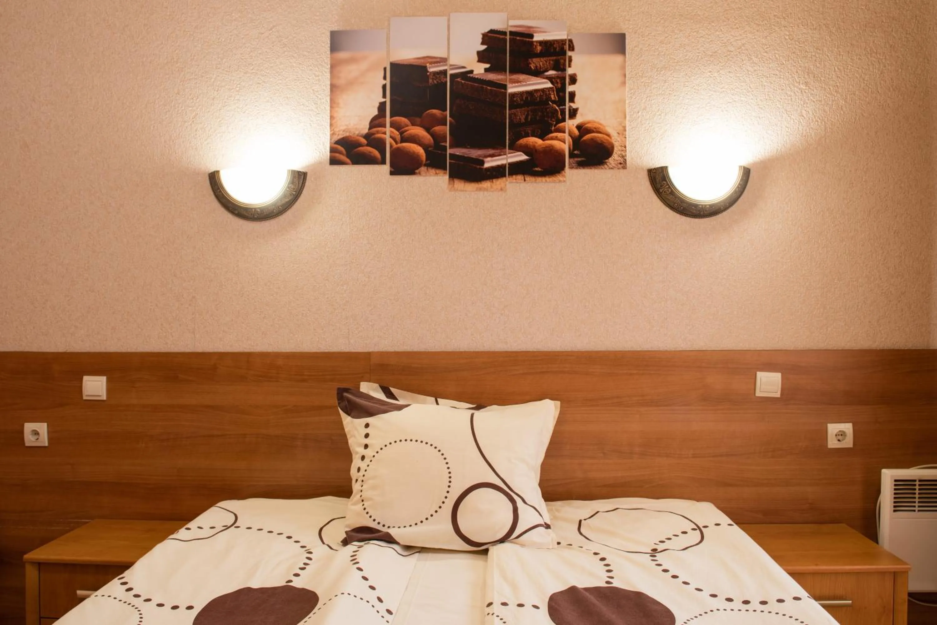 Bed in Family Hotel Enica