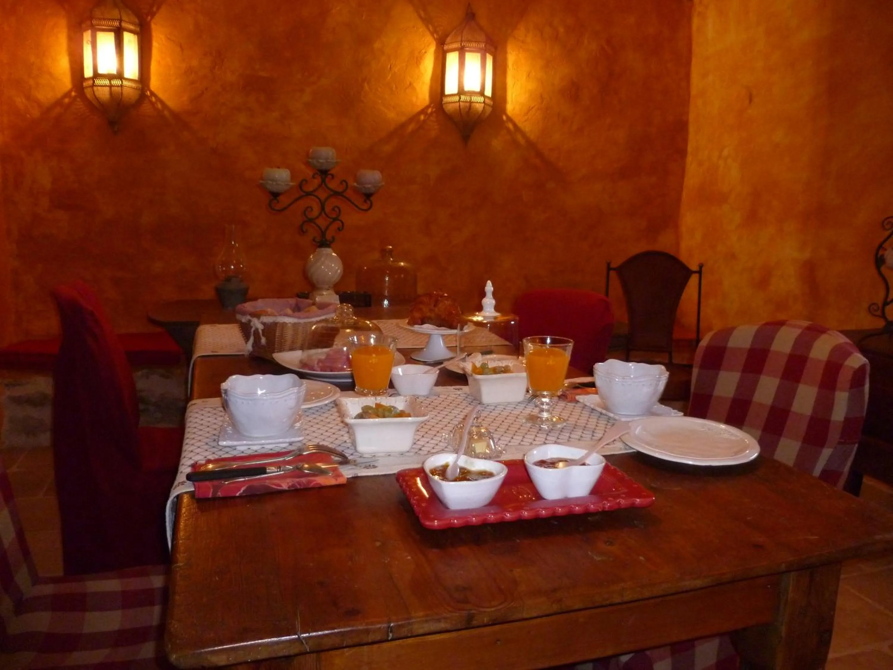 Food in Mas du Puits d'Amour