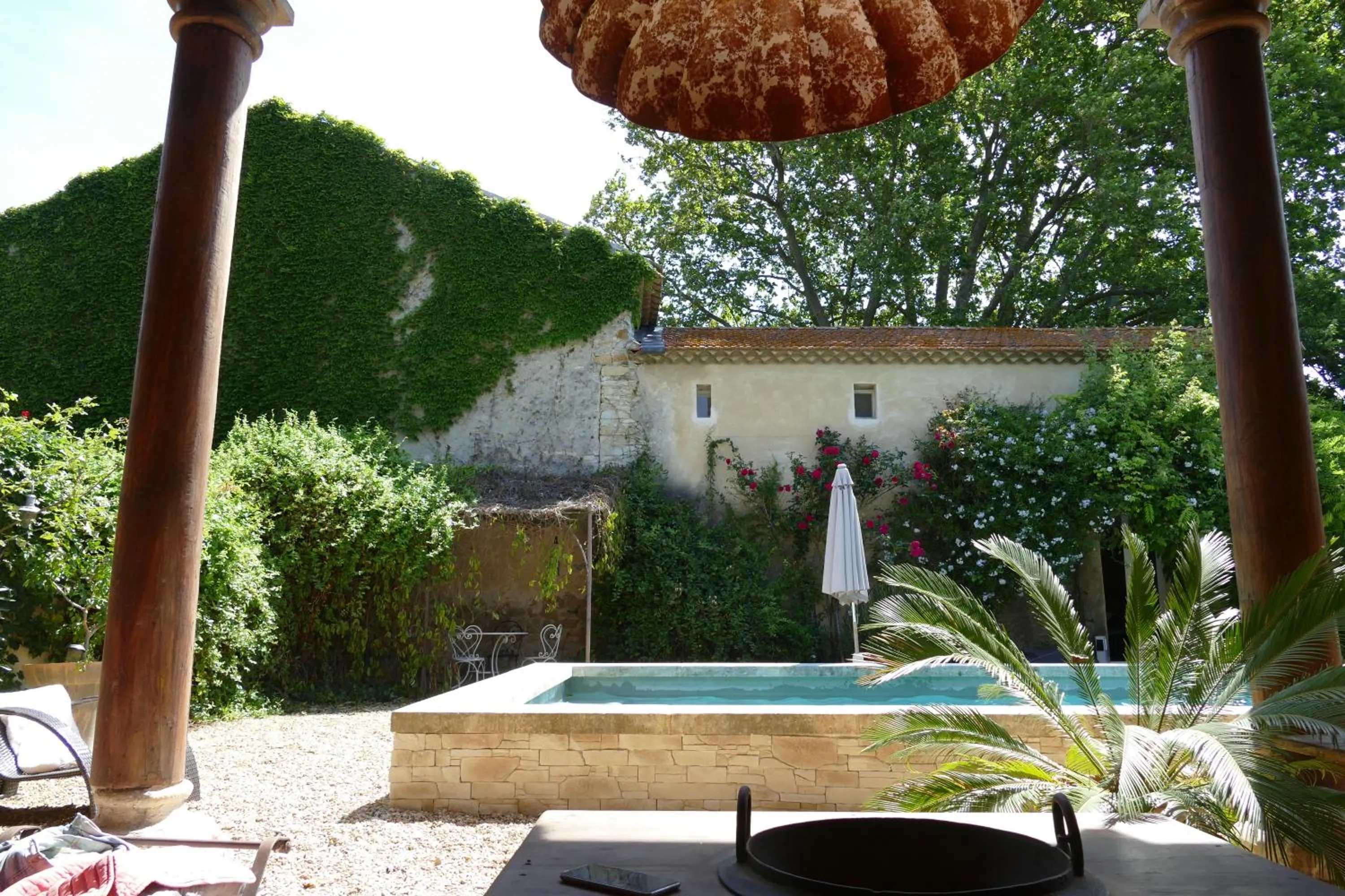 Garden in Mas du Puits d'Amour