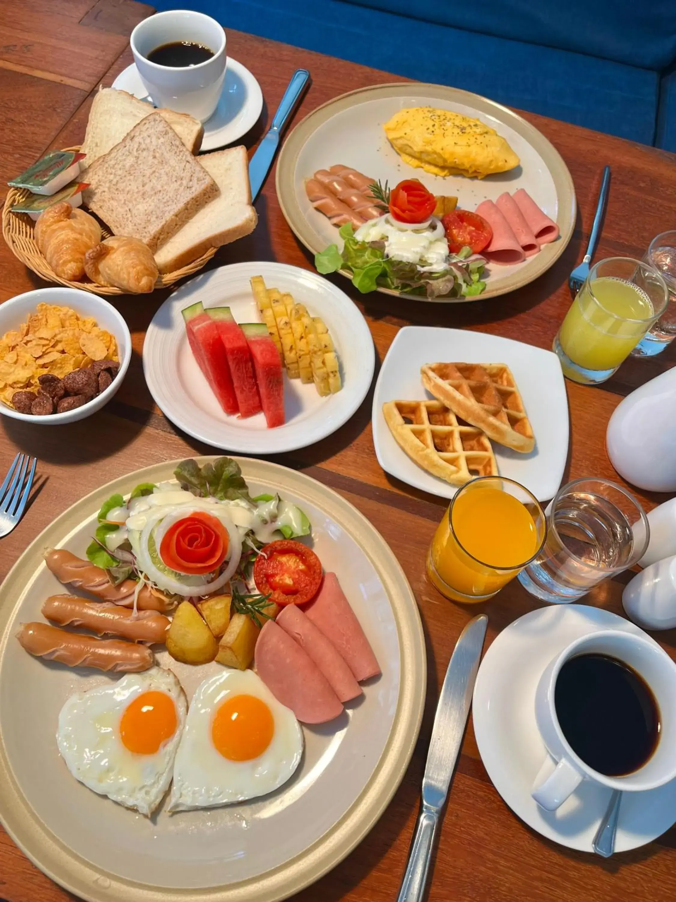 Breakfast in Aree Tara Ao Nang Krabi Breakfast in Aree Tara Ao Nang Krabi