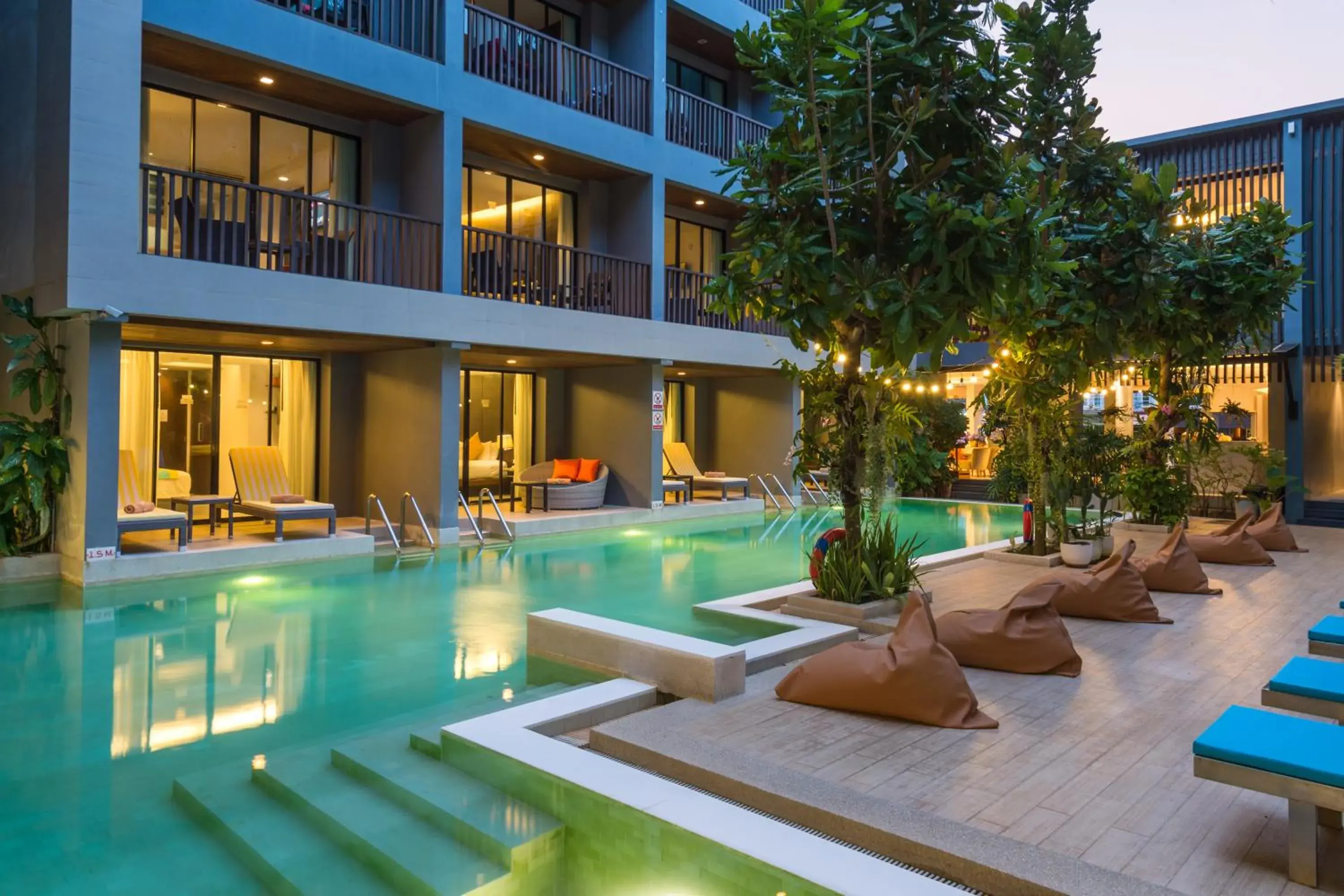 Swimming pool in Aree Tara Ao Nang Krabi Swimming pool in Aree Tara Ao Nang Krabi