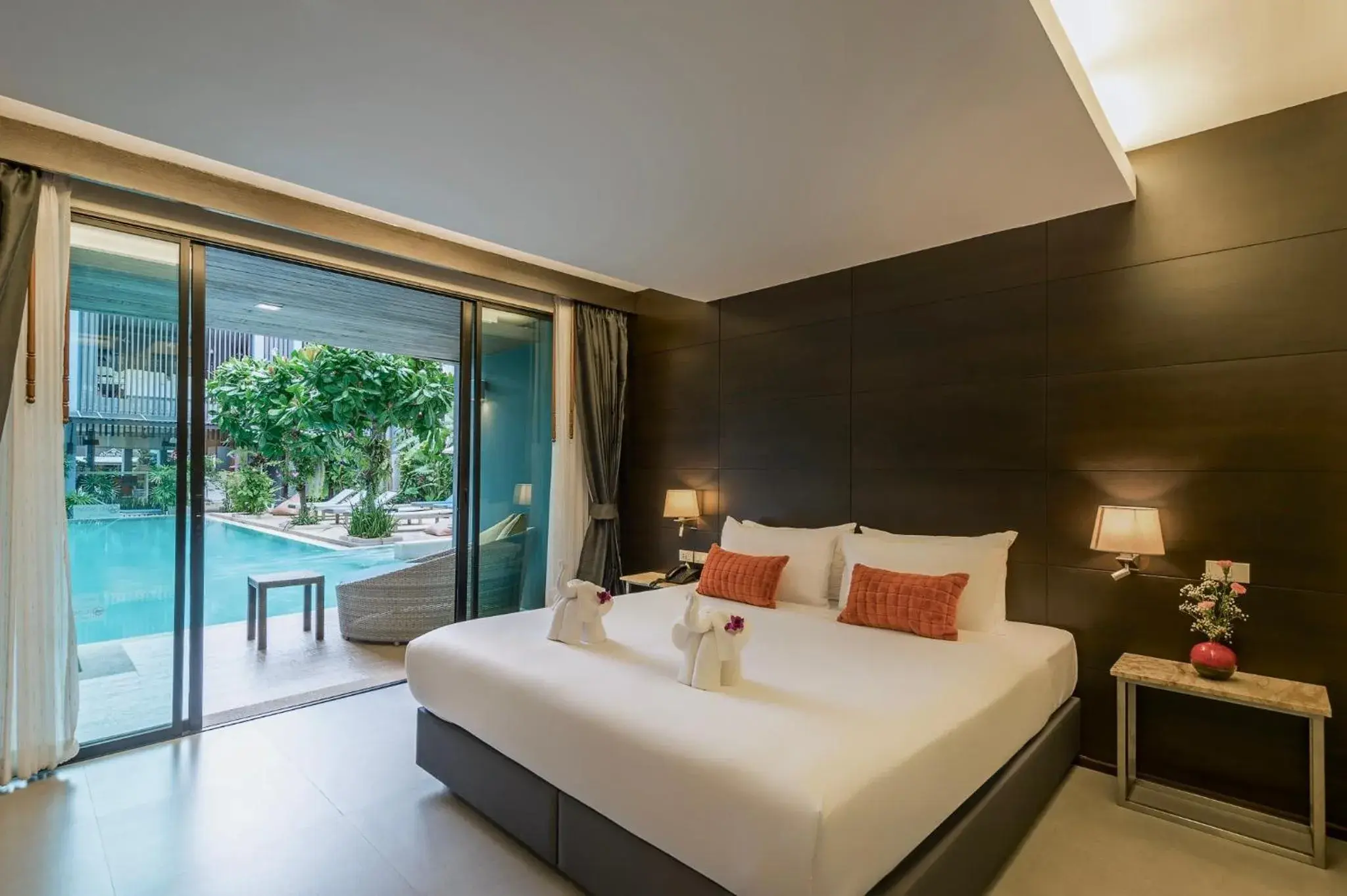 View (from property/room), Bed in Aree Tara Ao Nang Krabi View (from property/room), Bed in Aree Tara Ao Nang Krabi