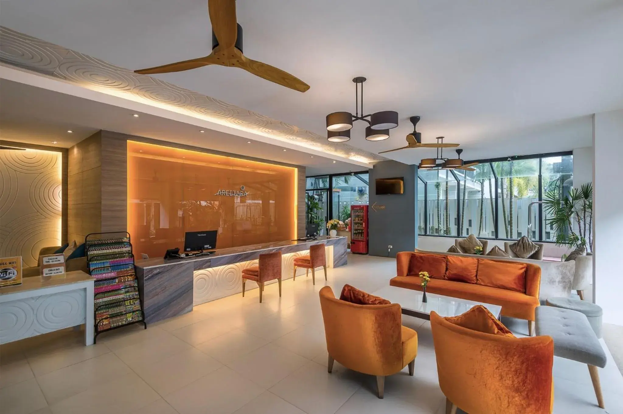 Lobby or reception in Aree Tara Ao Nang Krabi Lobby or reception in Aree Tara Ao Nang Krabi