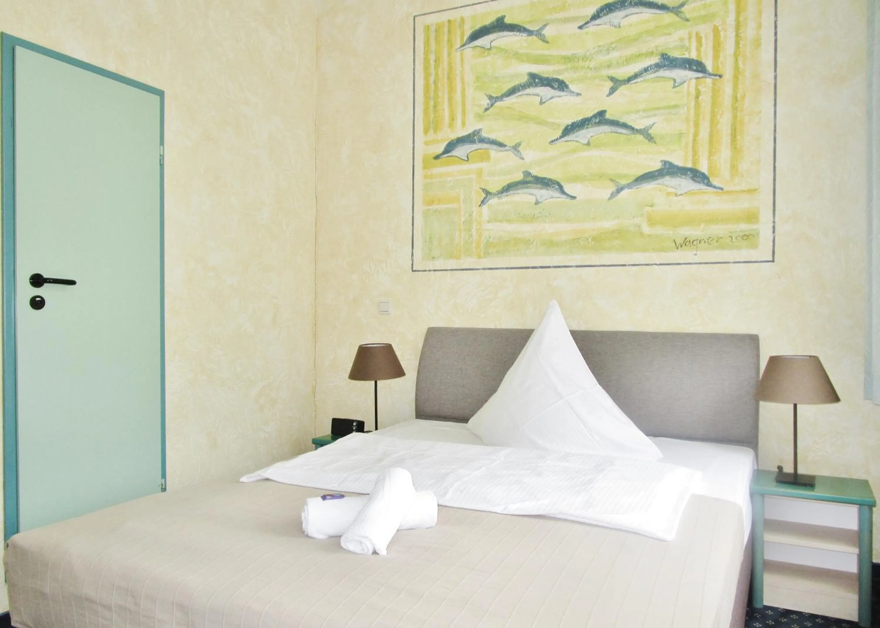 Photo of the whole room, Bed in Hotel Ostseestern