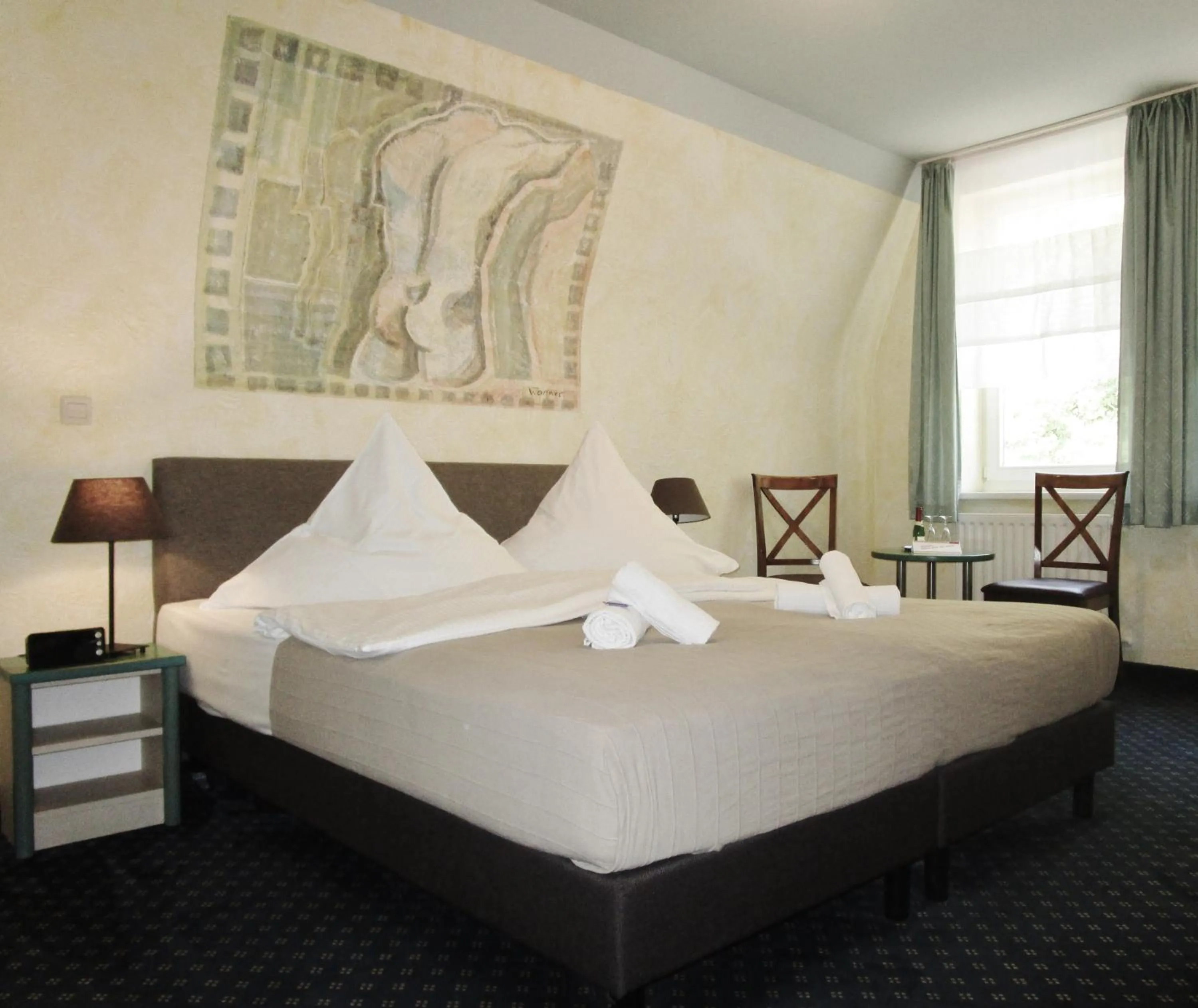 Photo of the whole room, Bed in Hotel Ostseestern