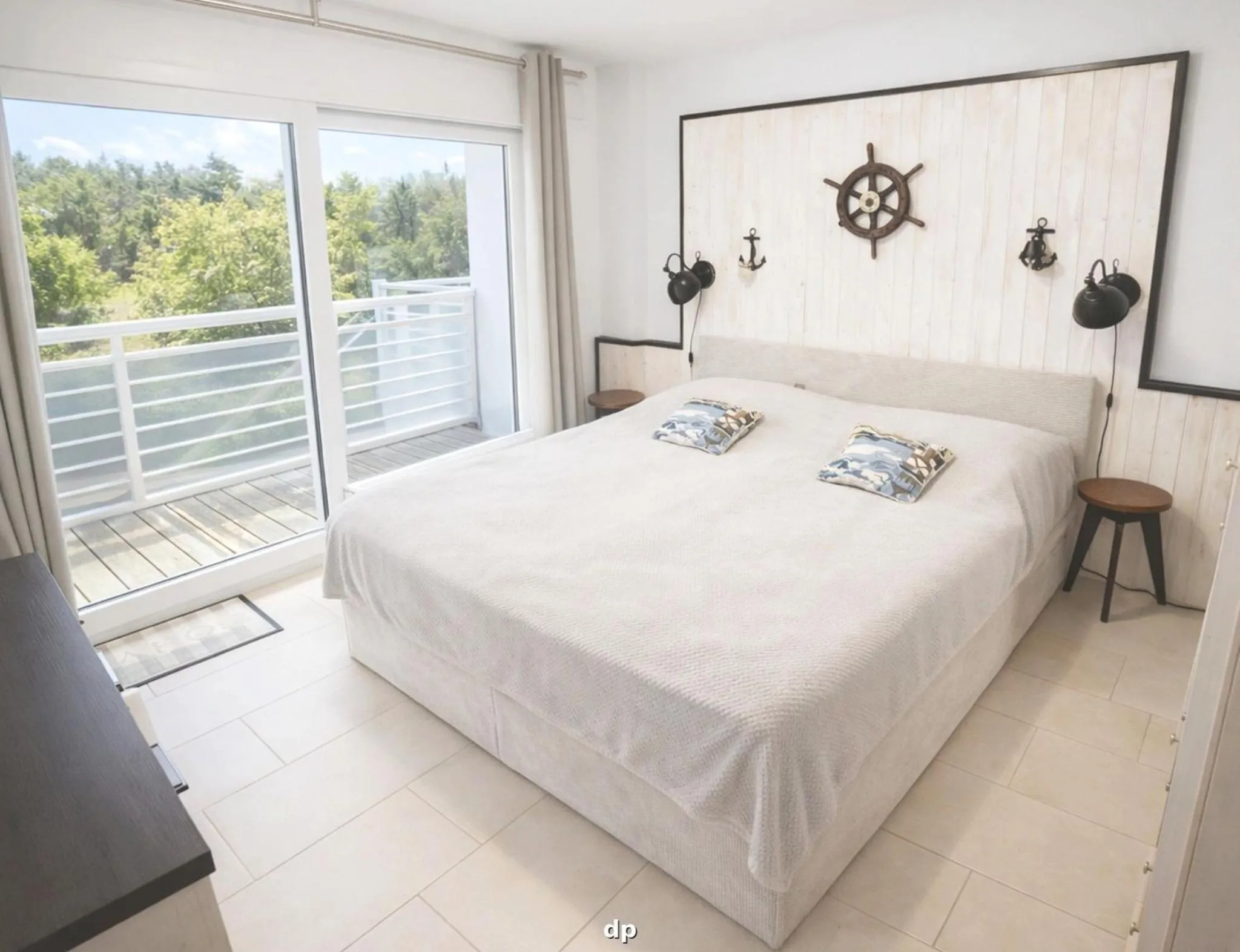 Bed in MARITIM App Nr 24 max 3 Pers