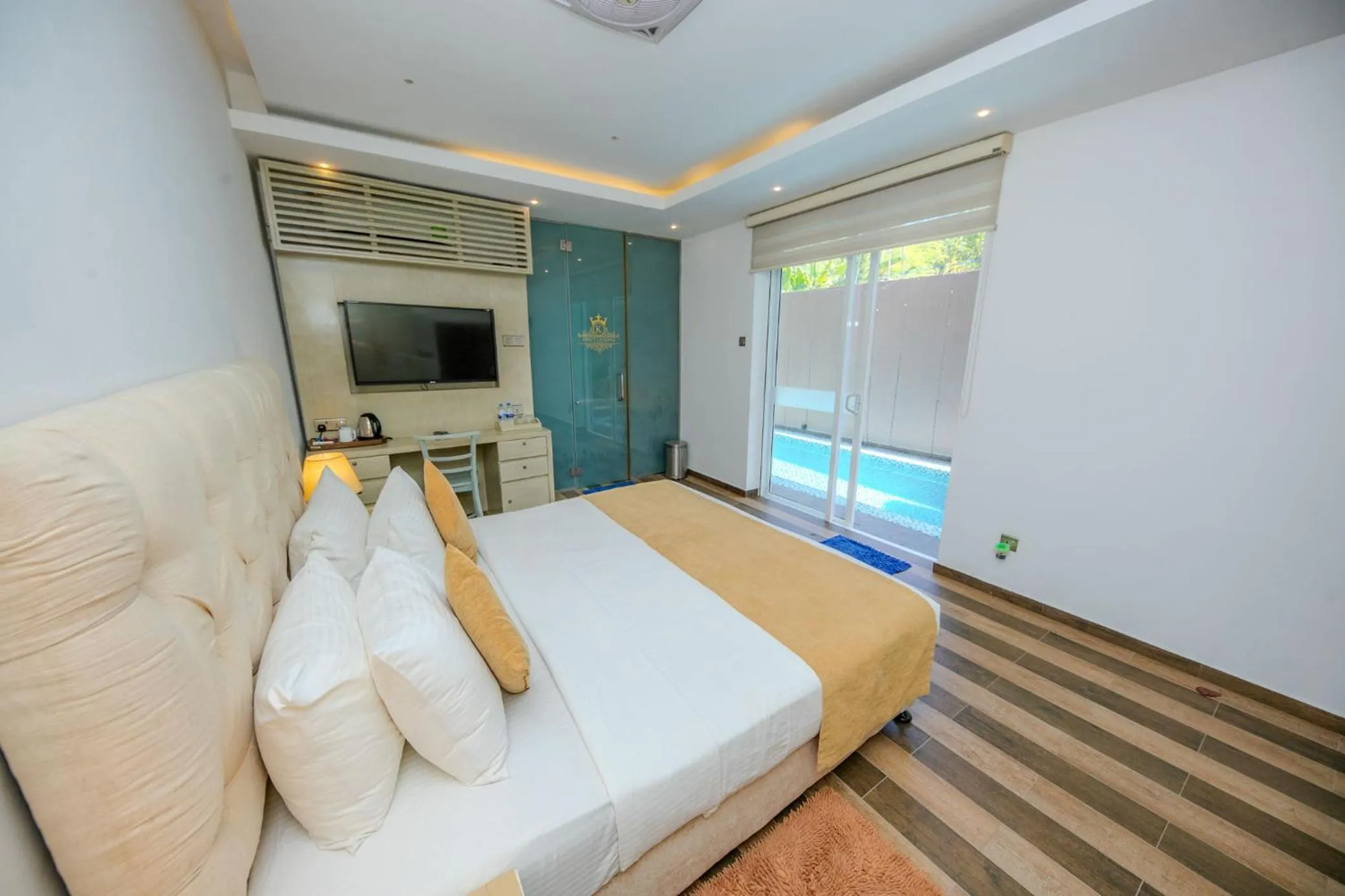 Bedroom, Bed in Kings Landing Unawatuna