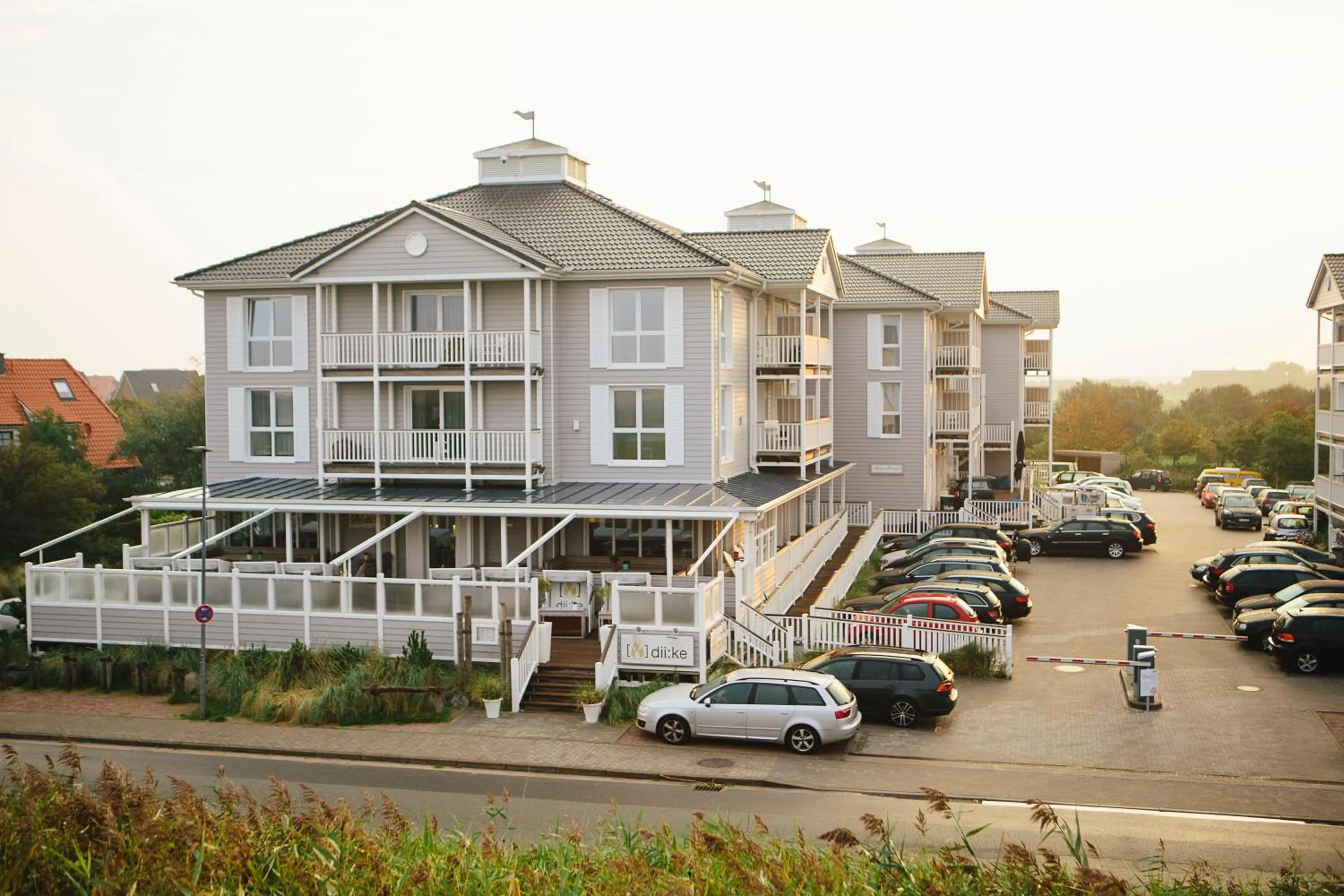 Property building in Beach Motel St. Peter-Ording