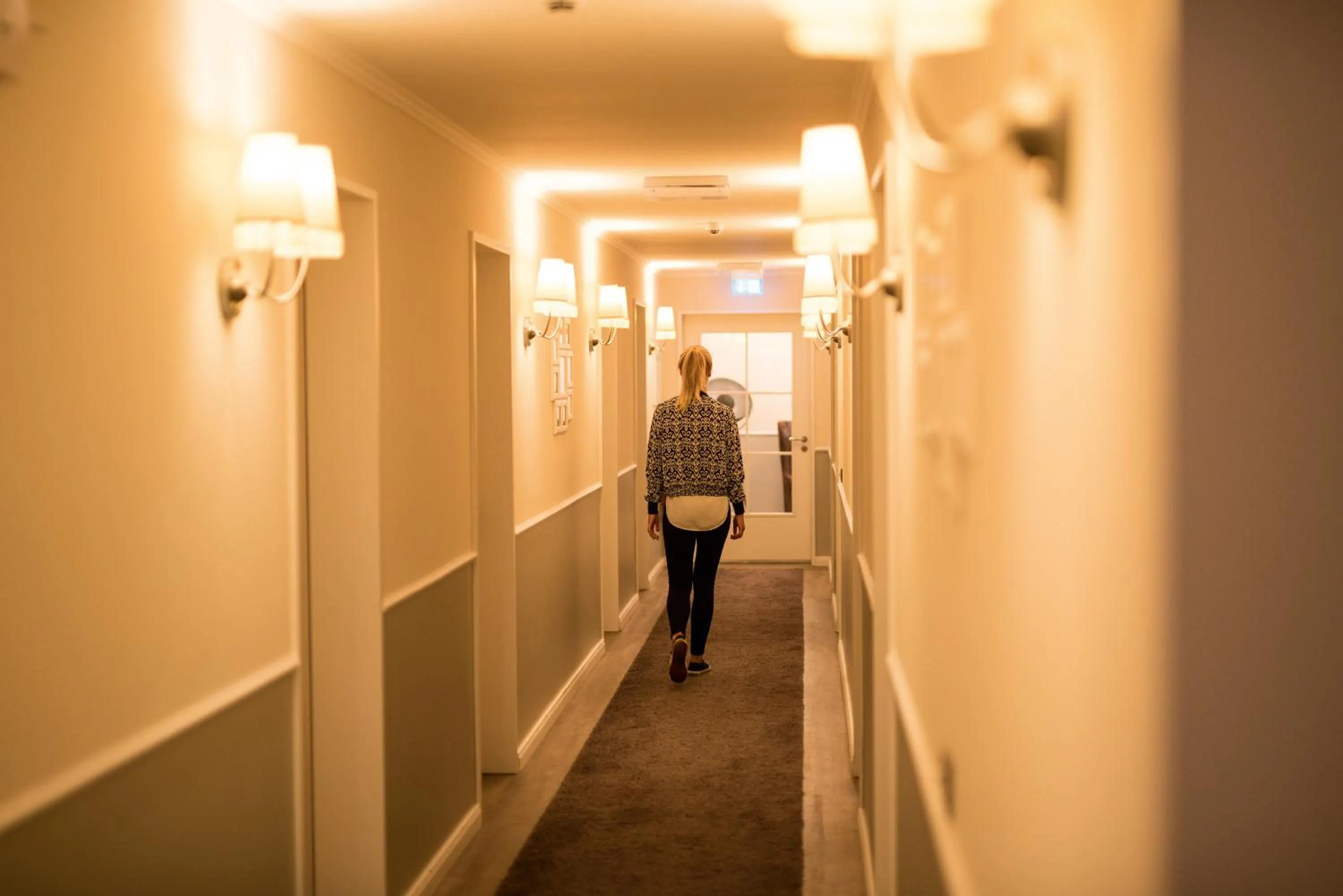People in Beach Motel St. Peter-Ording