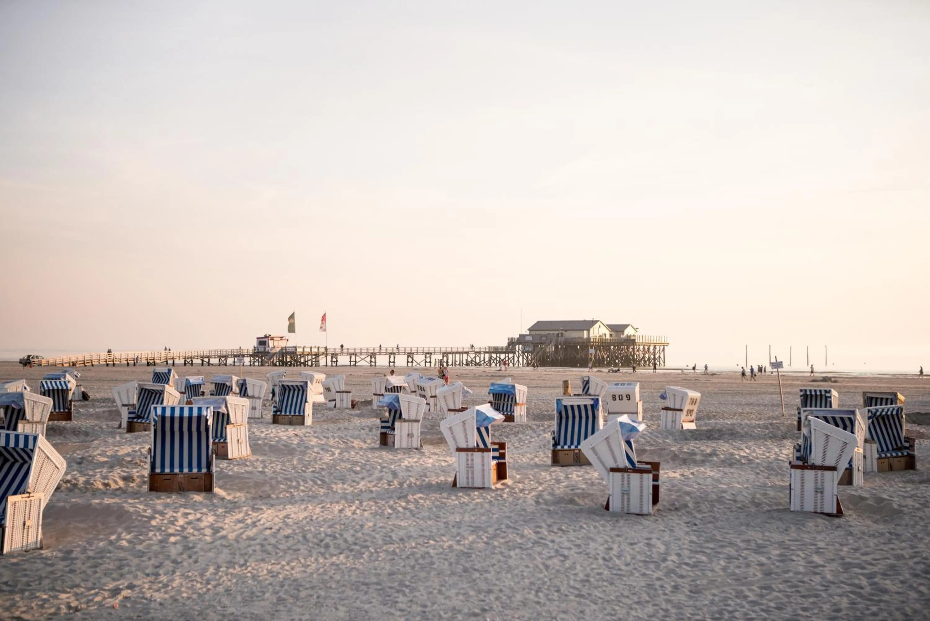 Natural landscape in Beach Motel St. Peter-Ording
