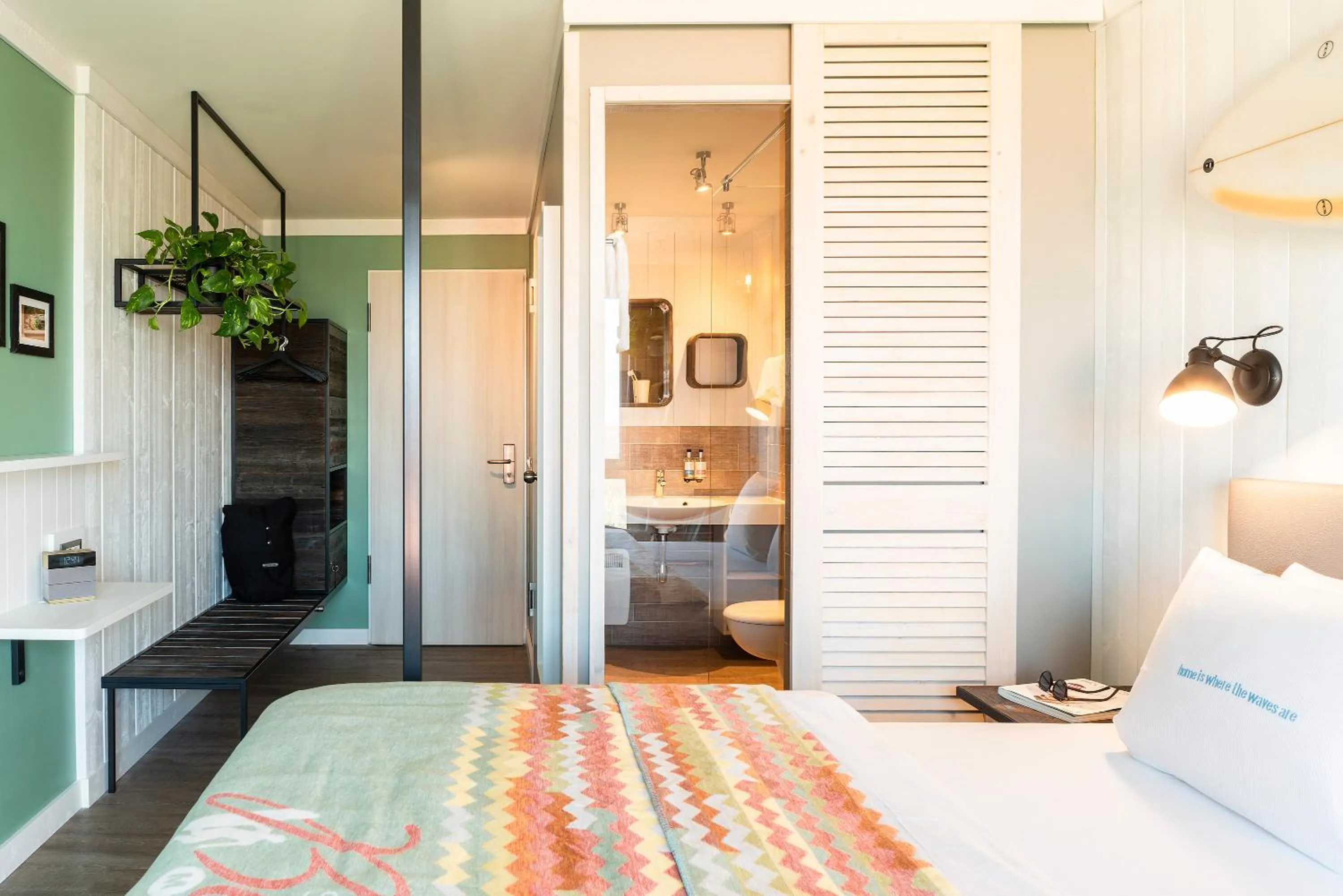 Bed in Beach Motel St. Peter-Ording