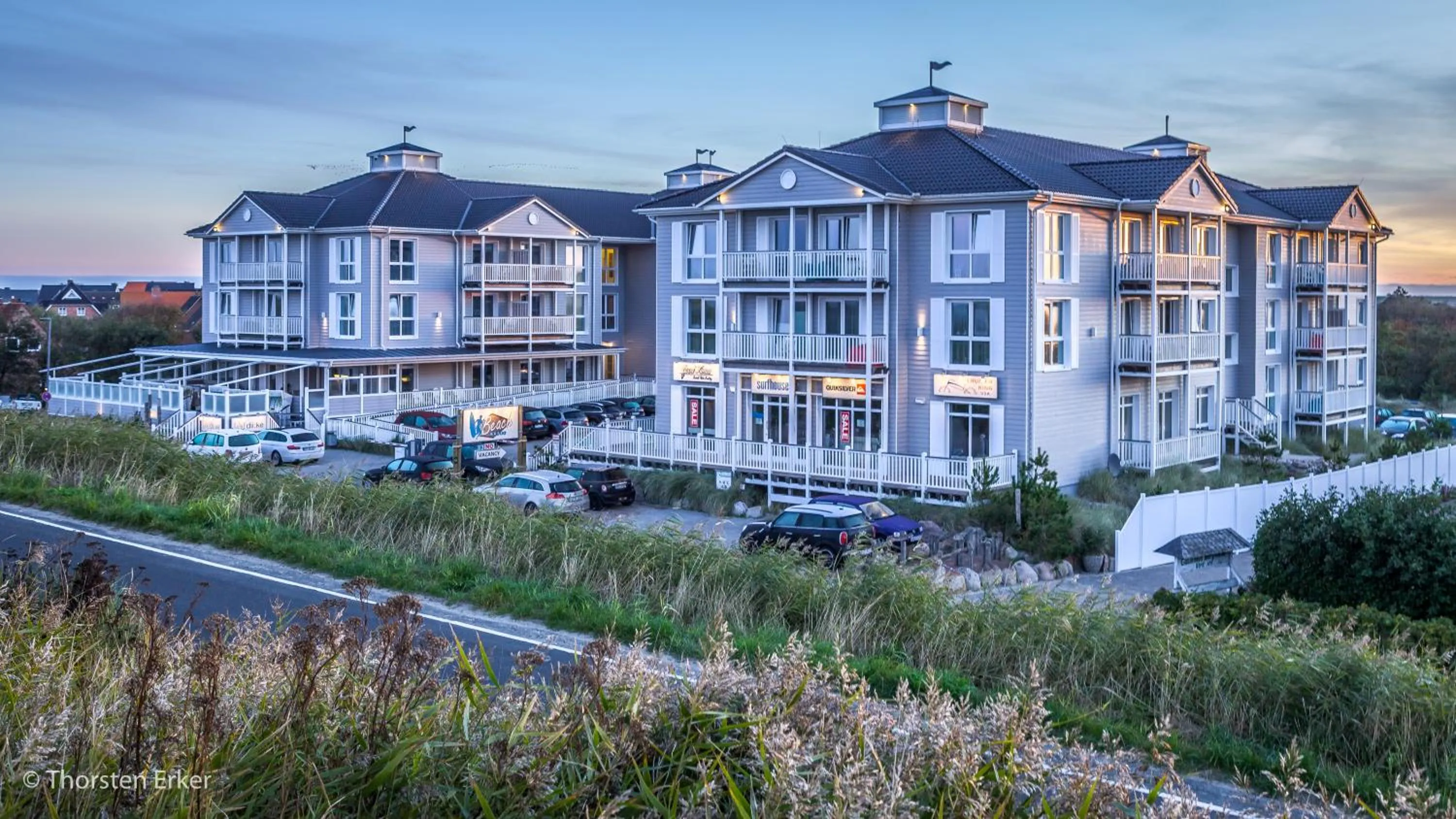 Property building in Beach Motel St. Peter-Ording