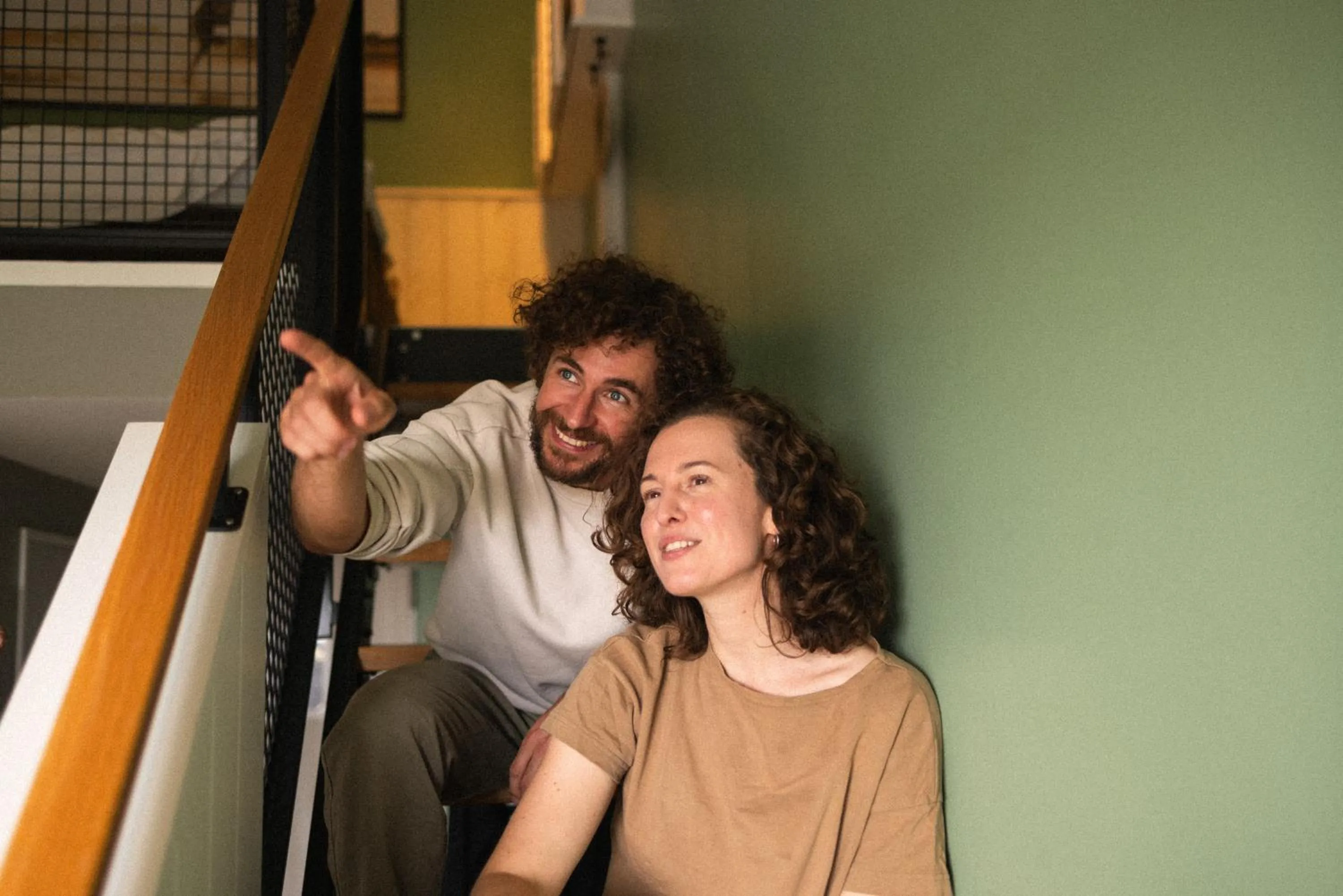 People in Beach Motel St. Peter-Ording