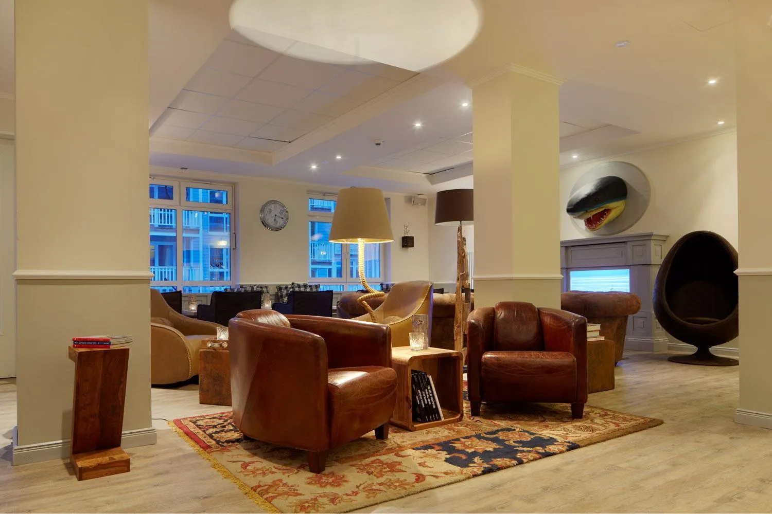 Lobby or reception in Beach Motel St. Peter-Ording