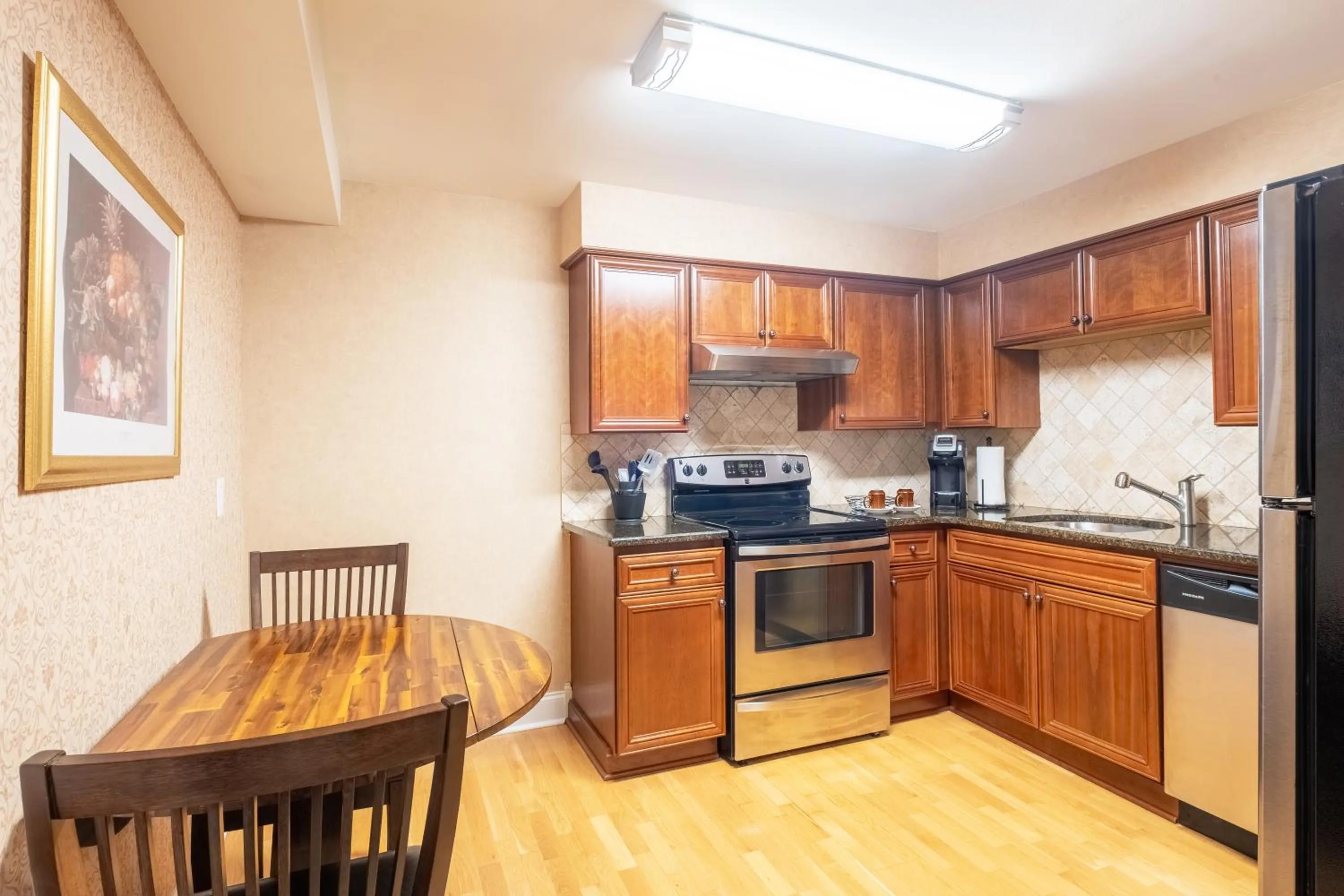 Kitchen or kitchenette in Red Coach Inn