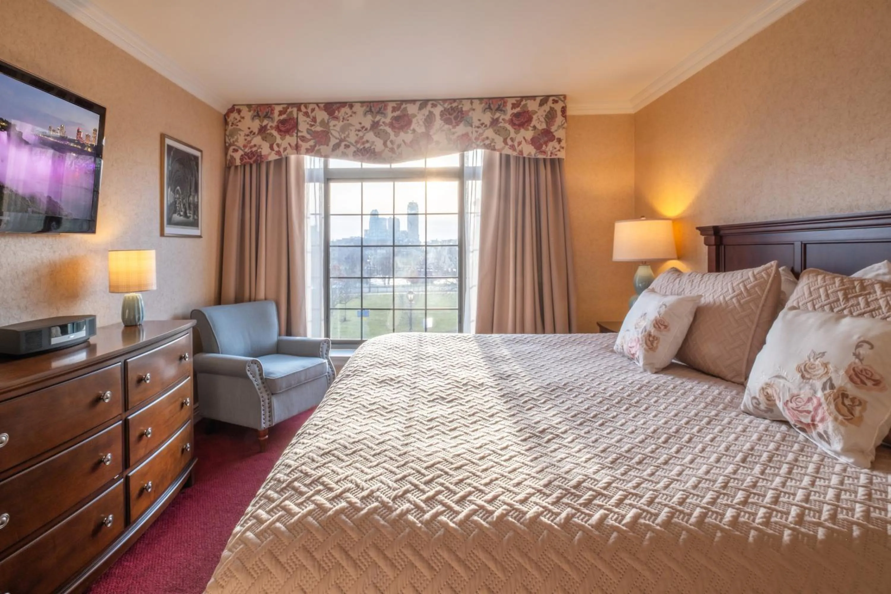 Bed in Red Coach Inn