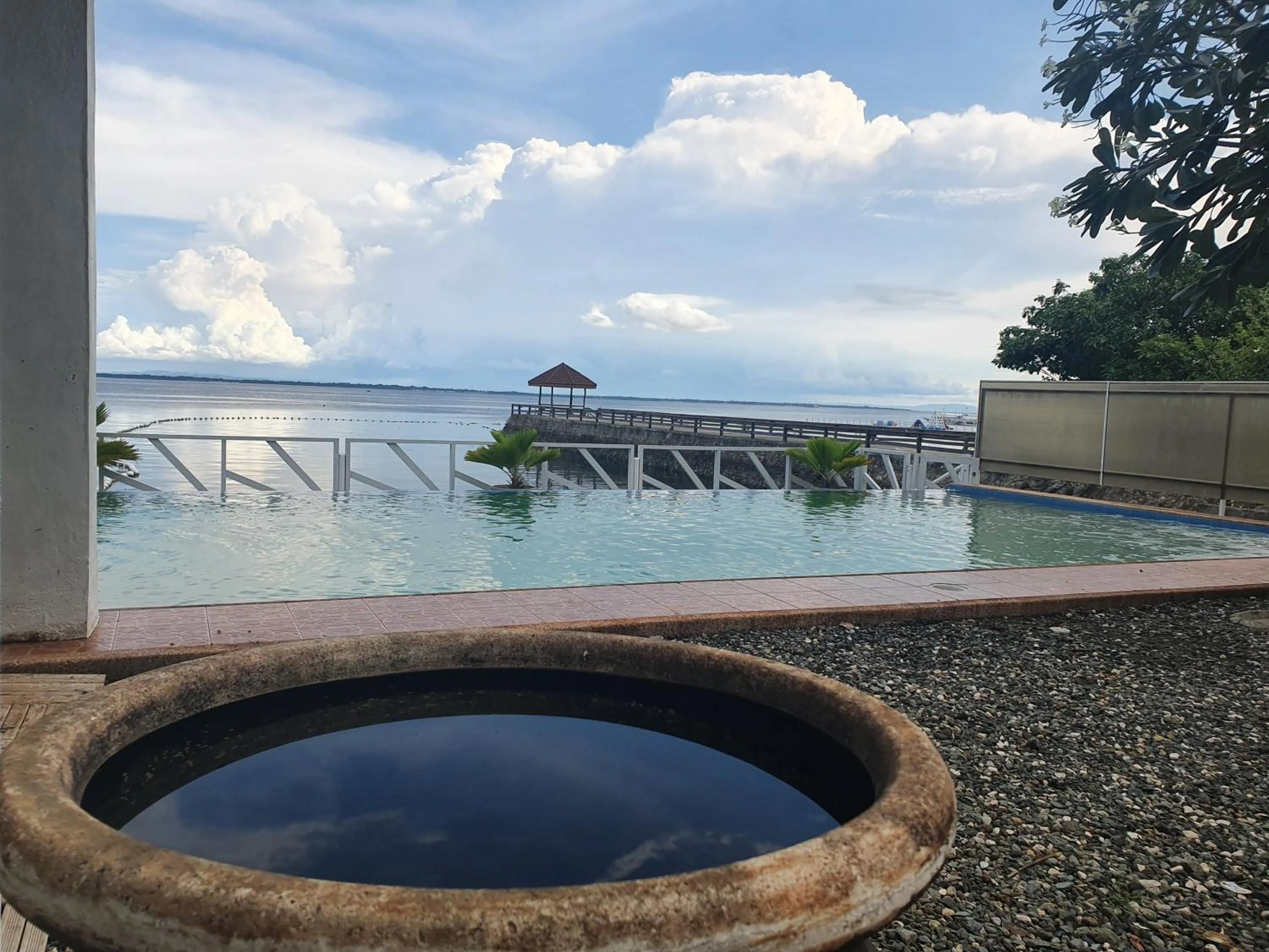 Swimming pool in Lola's Guest House
