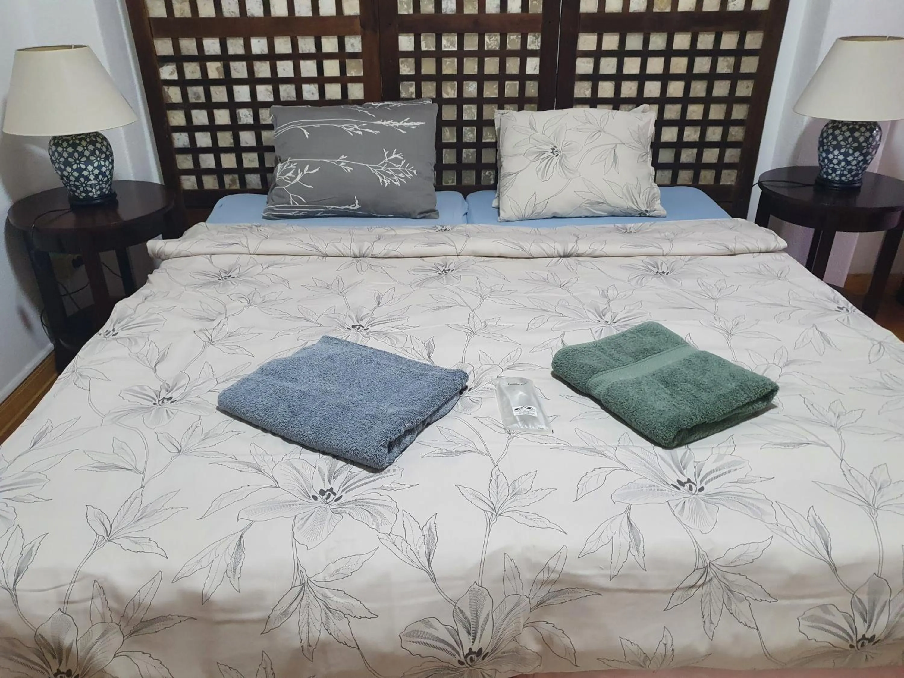 Bed in Lola's Guest House