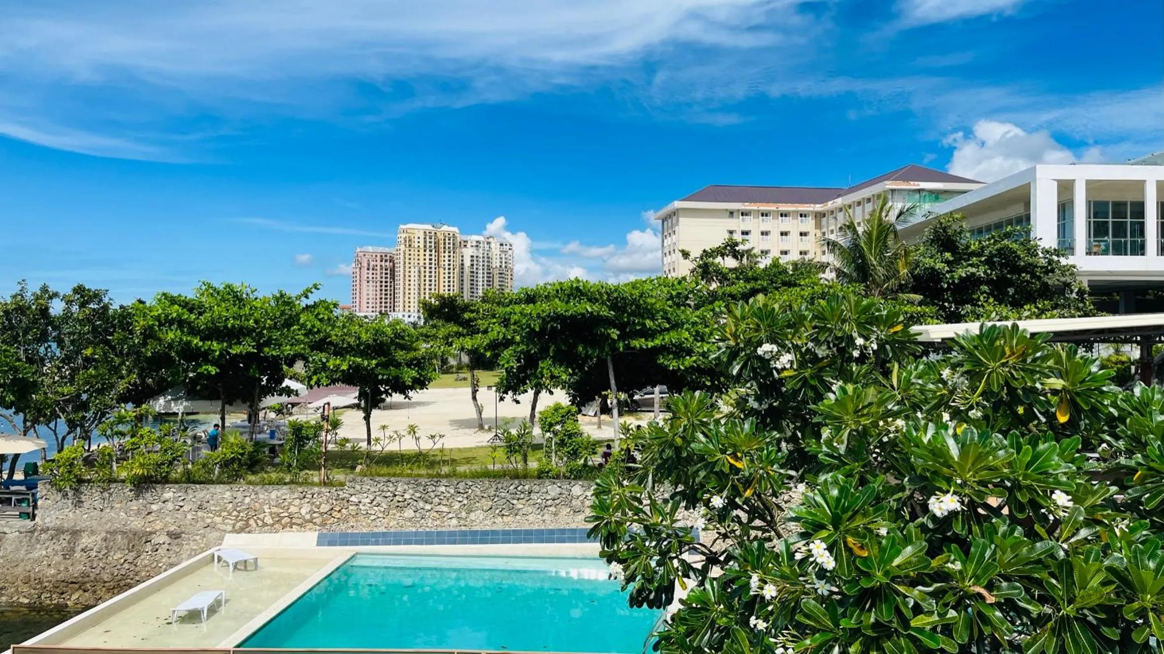 Swimming pool in Lola's Guest House