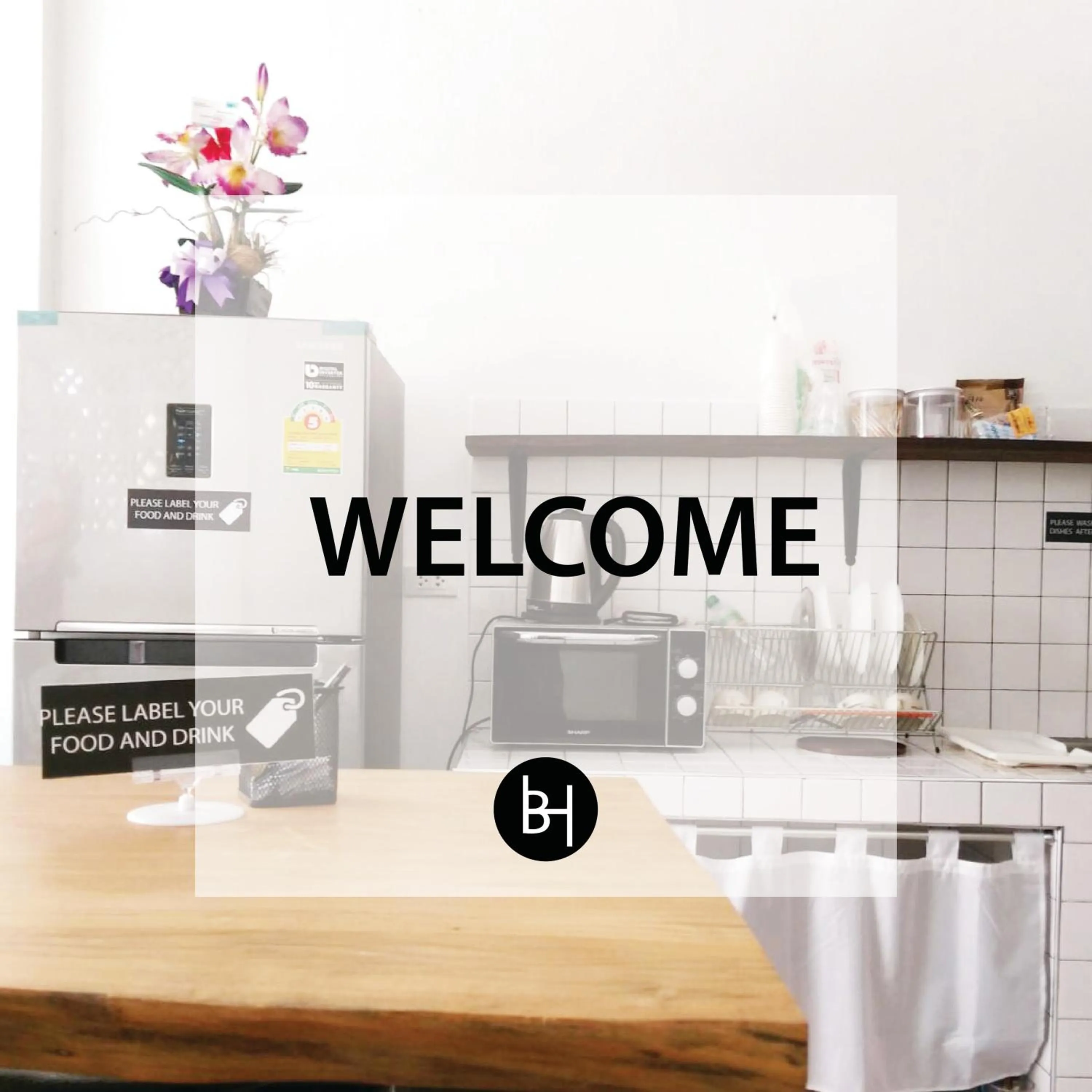 Kitchen or kitchenette in BAAN64 Hostel