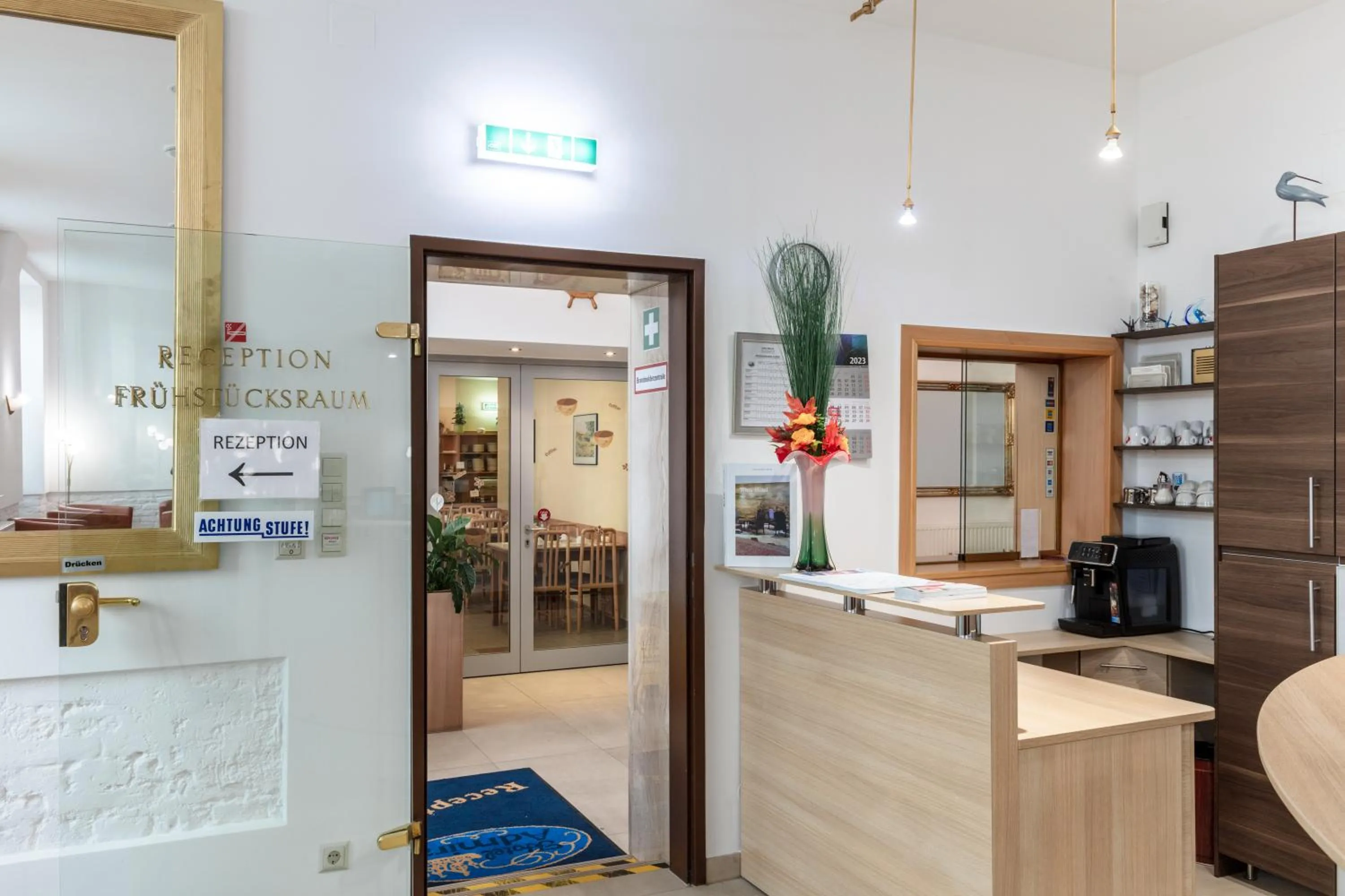 Area and facilities in Hotel Admiral