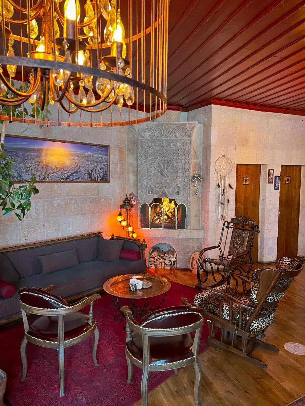 Lobby or reception in Duven Hotel Cappadocia Lobby or reception in Duven Hotel Cappadocia