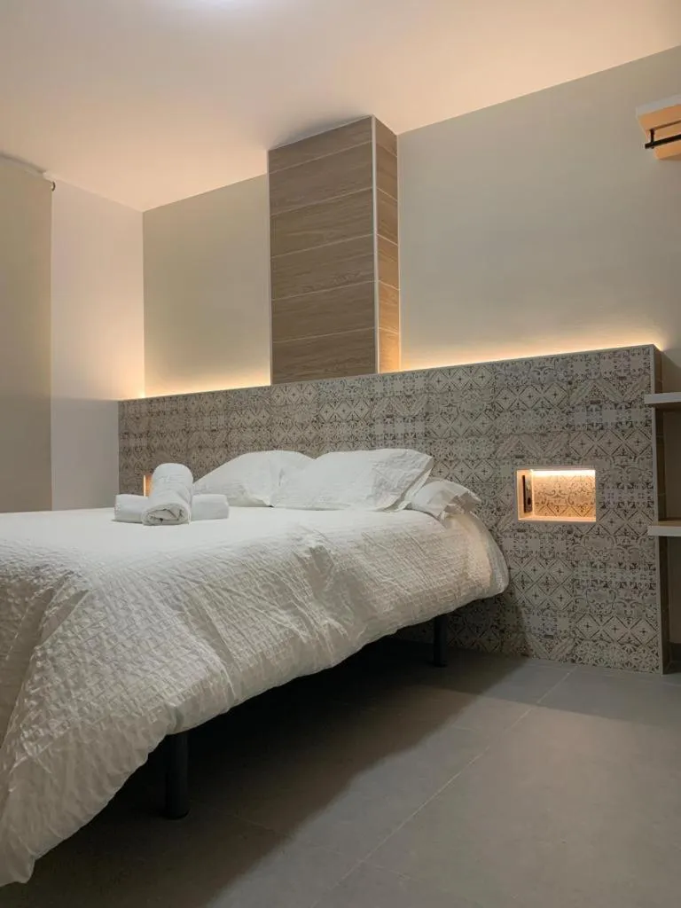 Bed in Hostal Acemar