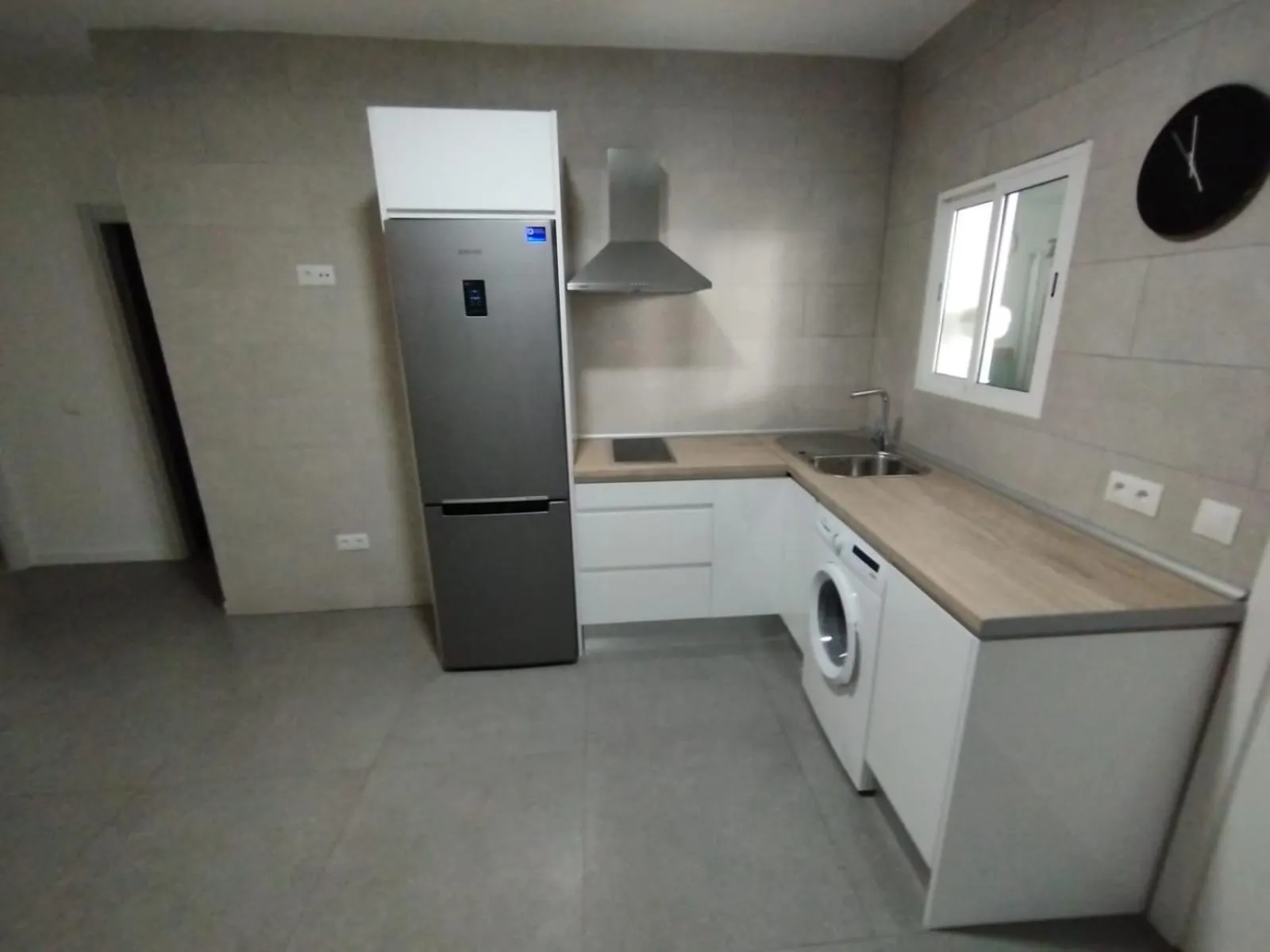 Kitchen or kitchenette in Hostal Acemar