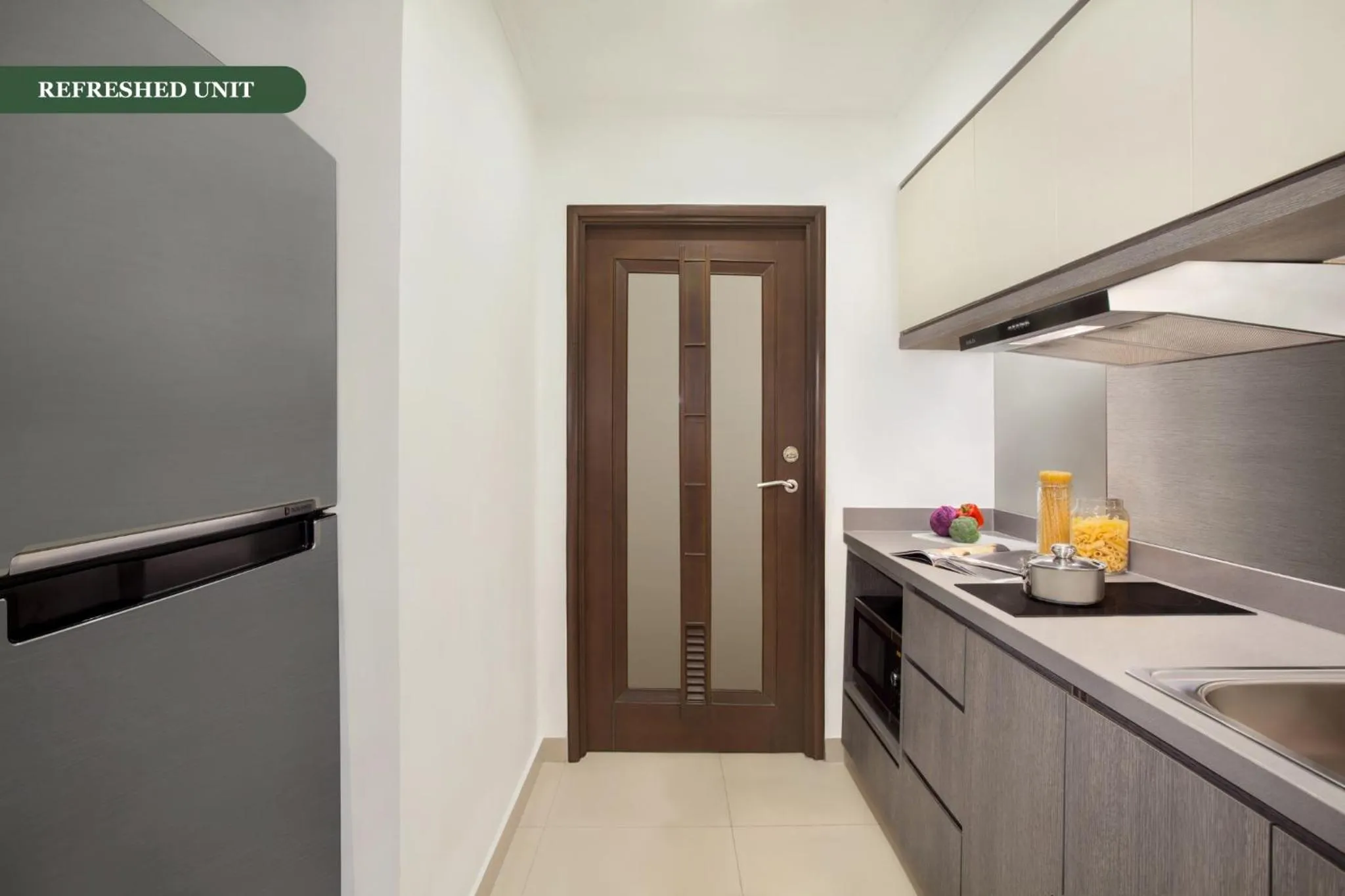 kitchen in Somerset Grand Citra Jakarta