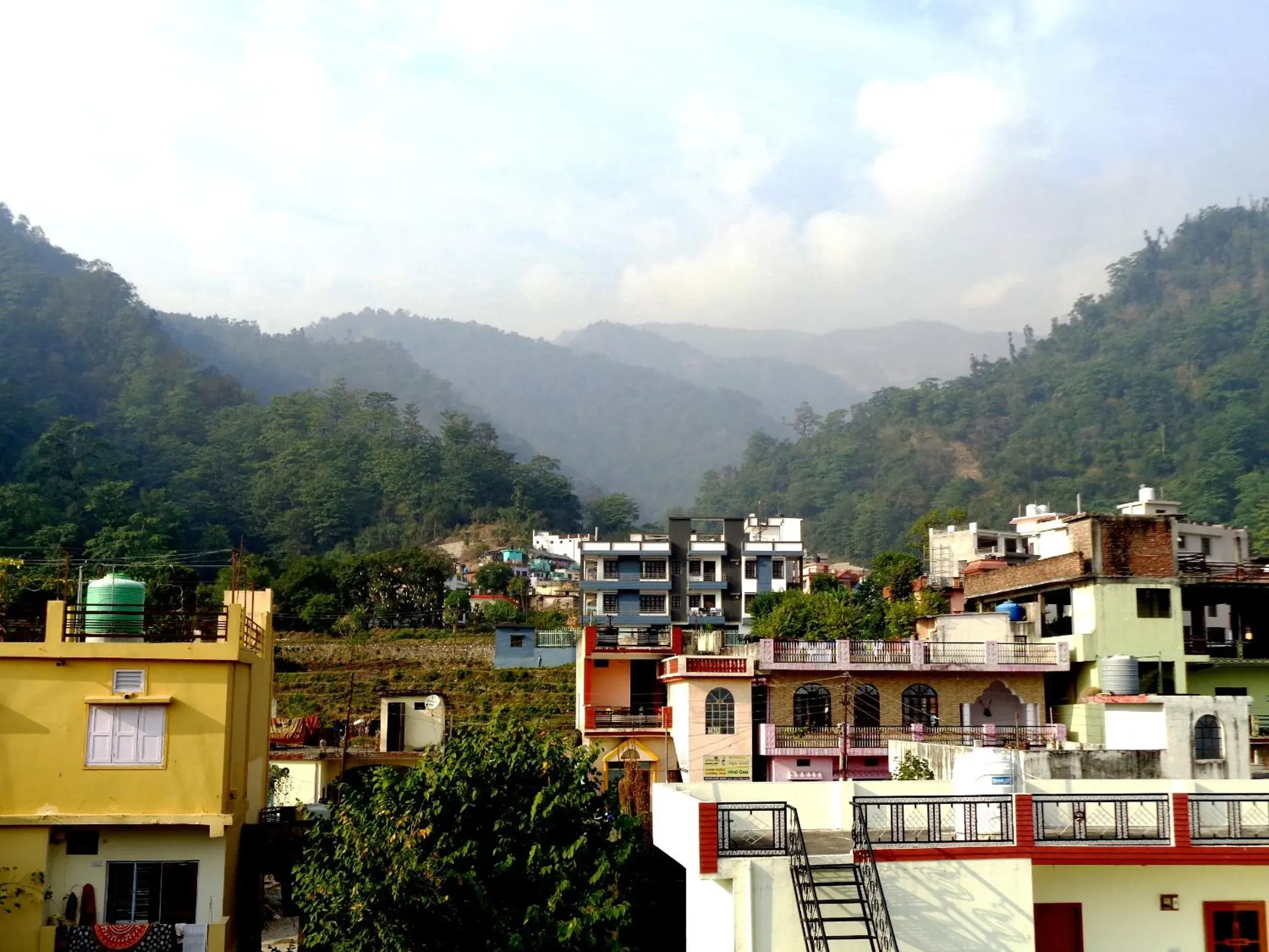 Mountain view in Hotel Tapovan Cottage Mountain view in Hotel Tapovan Cottage