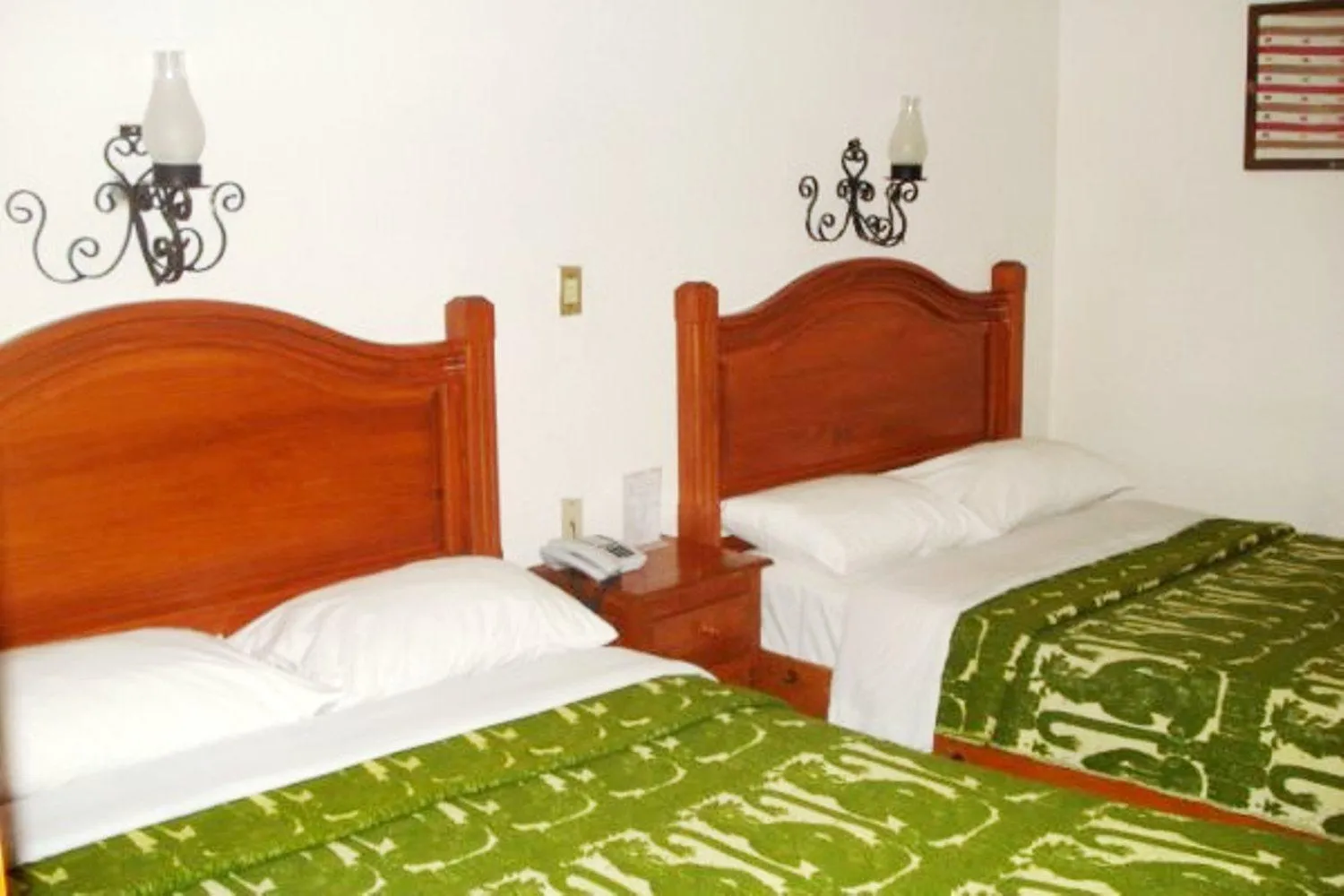 Bed in Hotel Don Quijote
