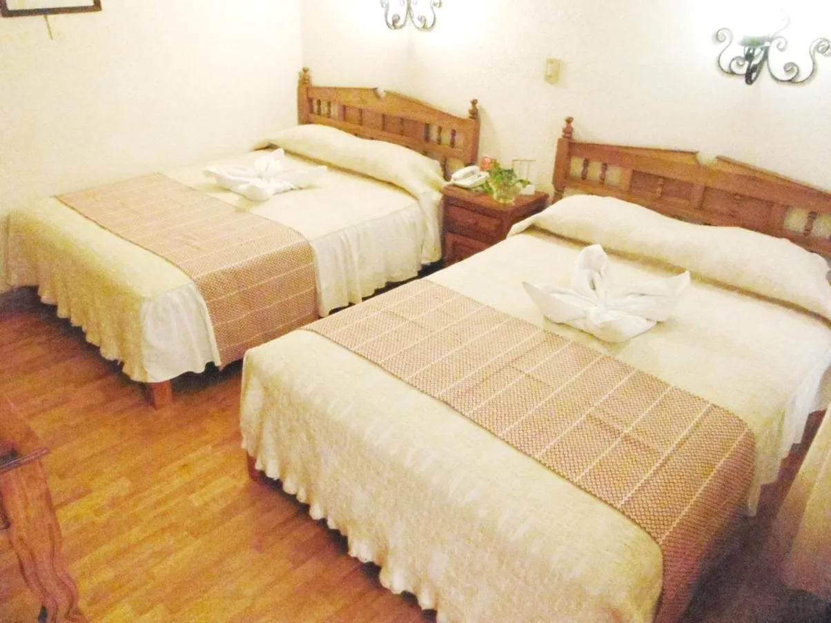 Bed in Hotel Don Quijote