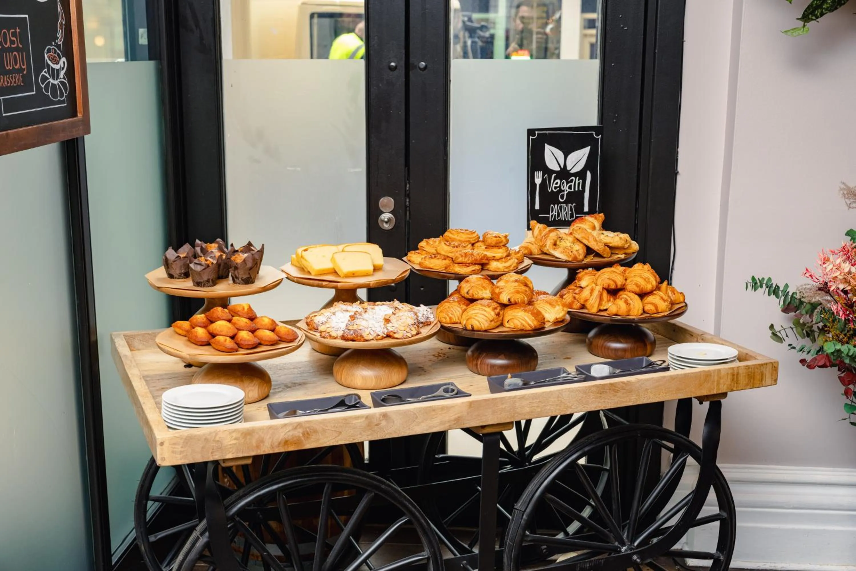 Buffet breakfast in Andaz London Liverpool Street, By Hyatt