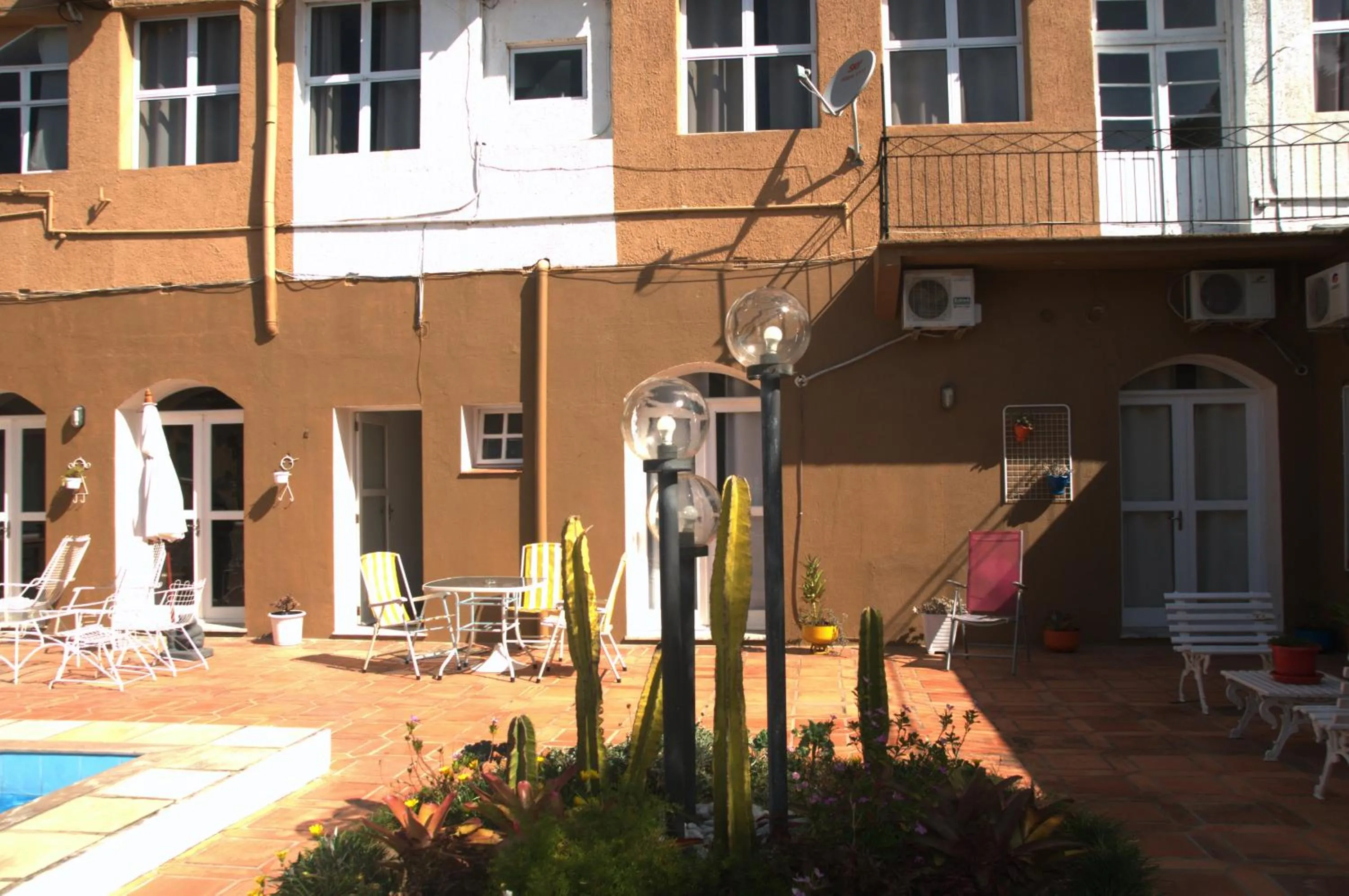 Garden view in Crigial Hotel