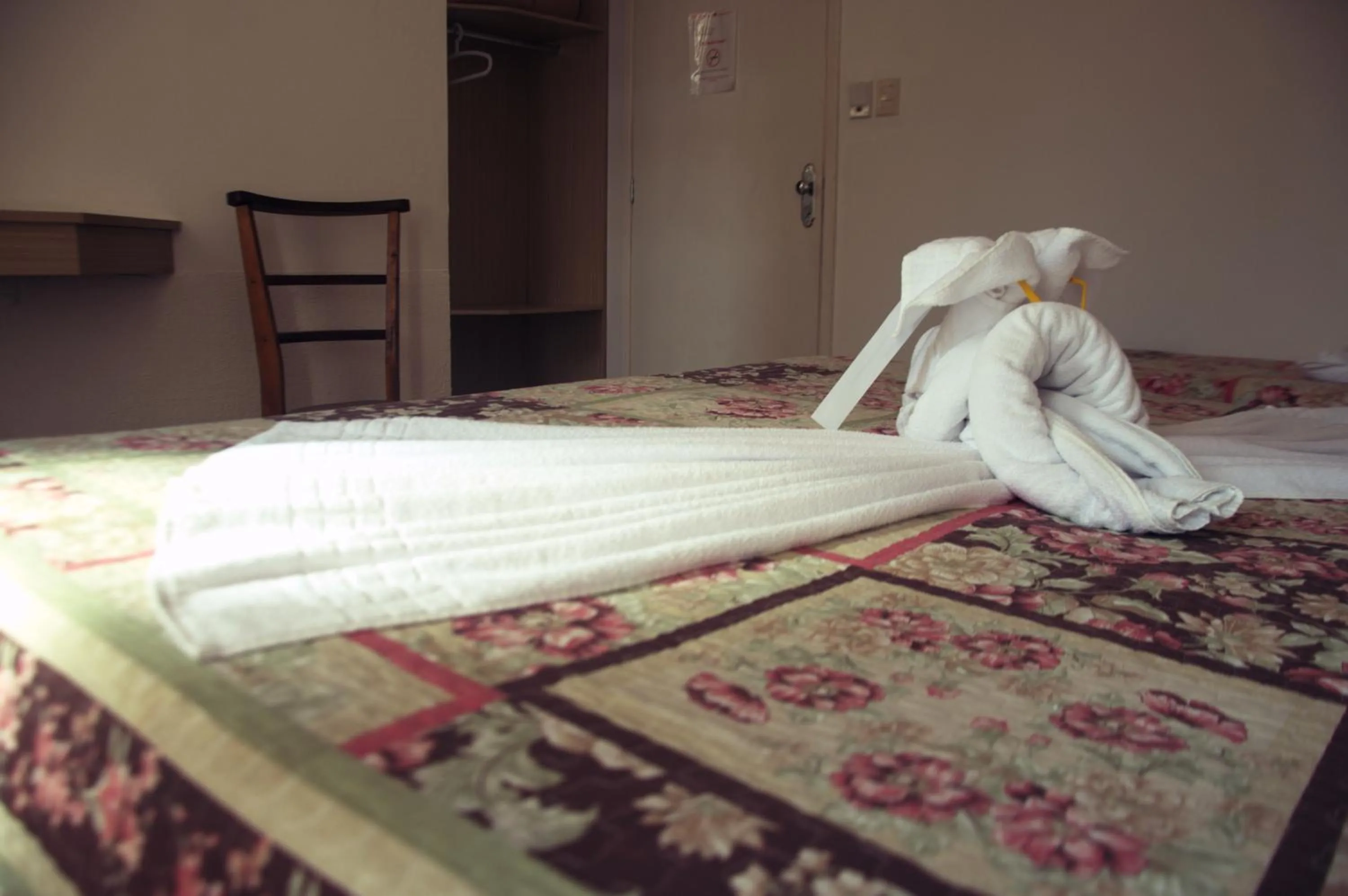 Decorative detail, Bed in Crigial Hotel