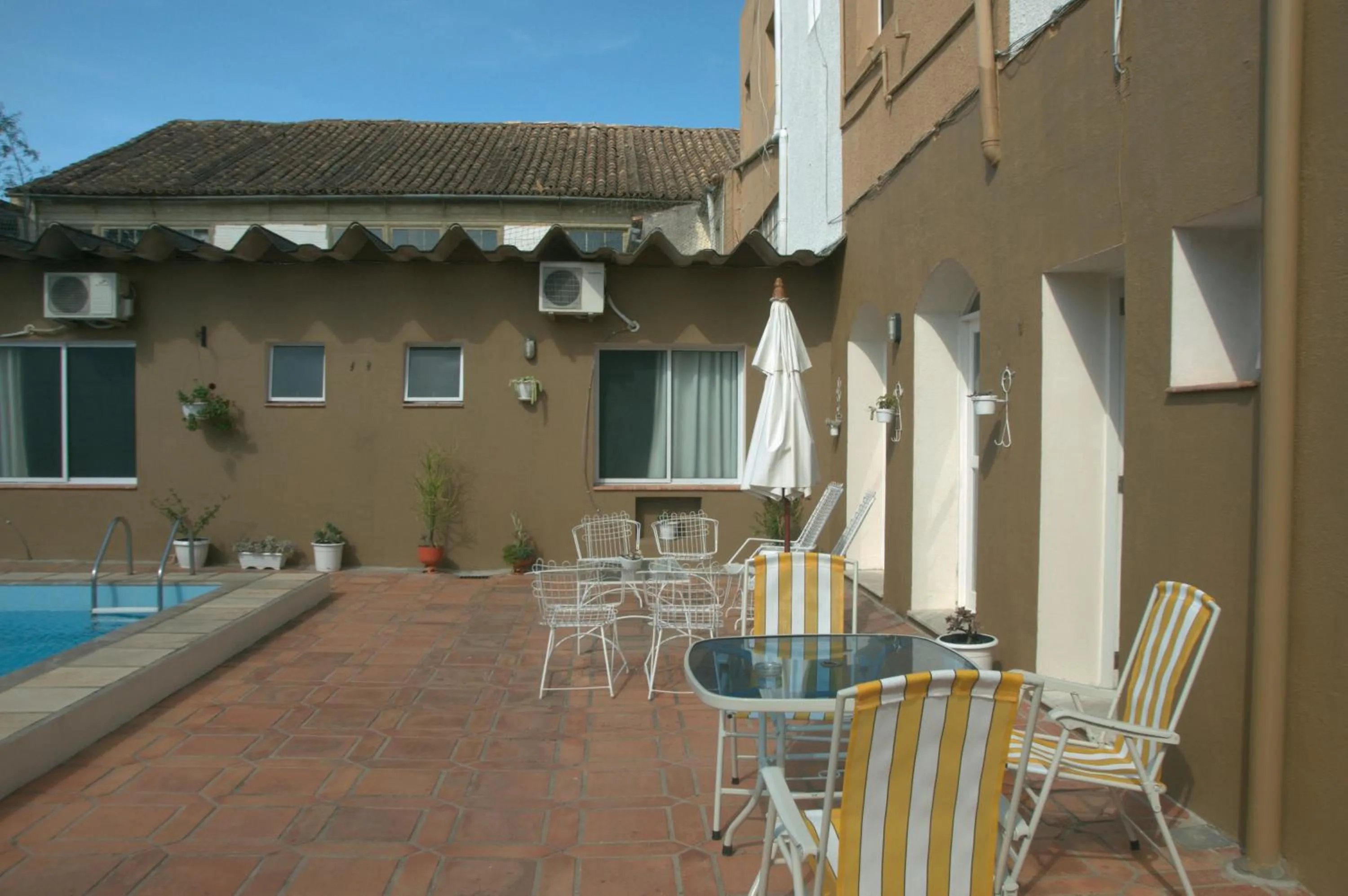 Garden view in Crigial Hotel