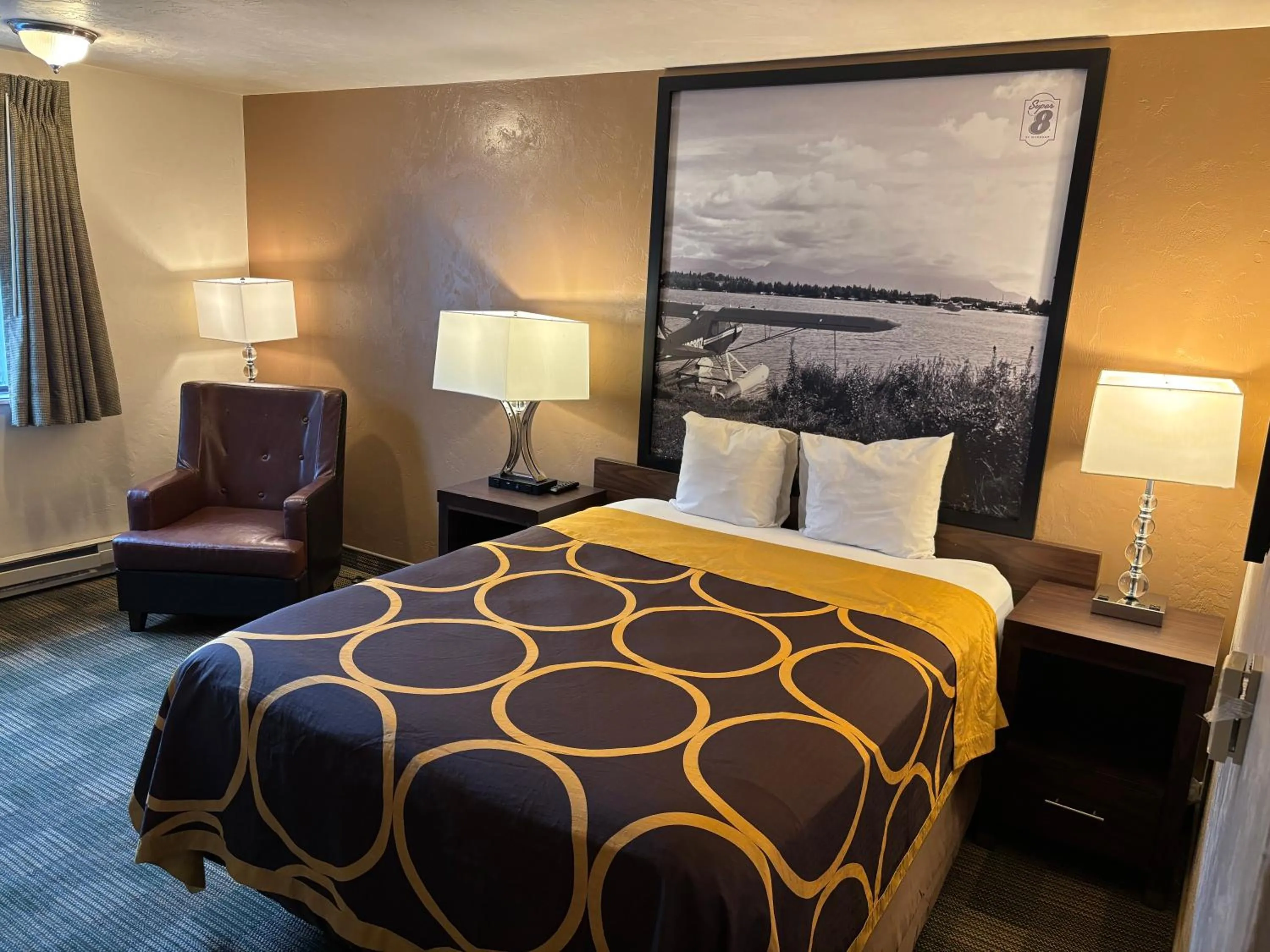 Bed in Super 8 by Wyndham Ketchikan