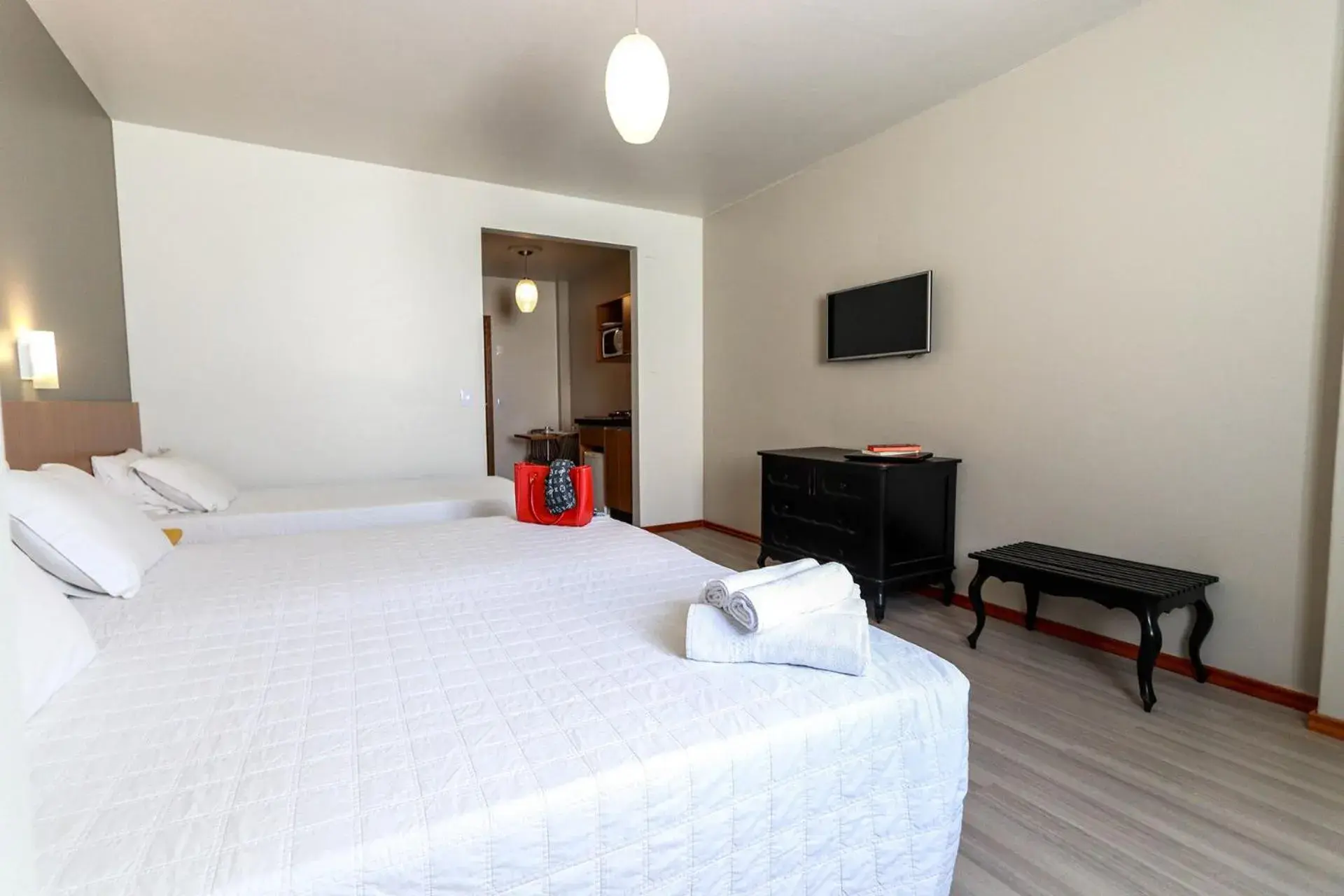 Photo of the whole room, Bed in Itajaí Express Residence Photo of the whole room, Bed in Itajaí Express Residence