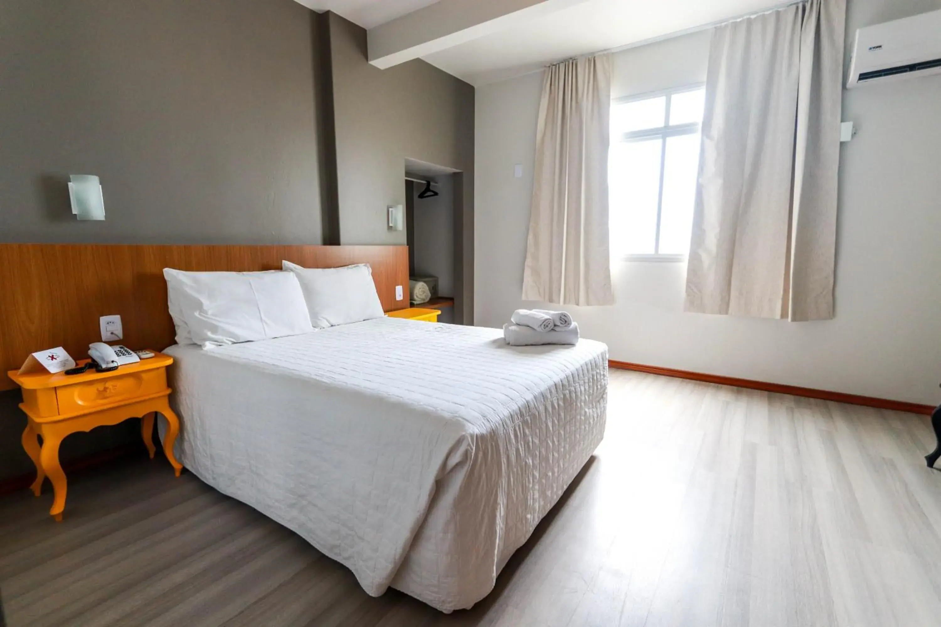 Bed in Itajaí Express Residence Bed in Itajaí Express Residence