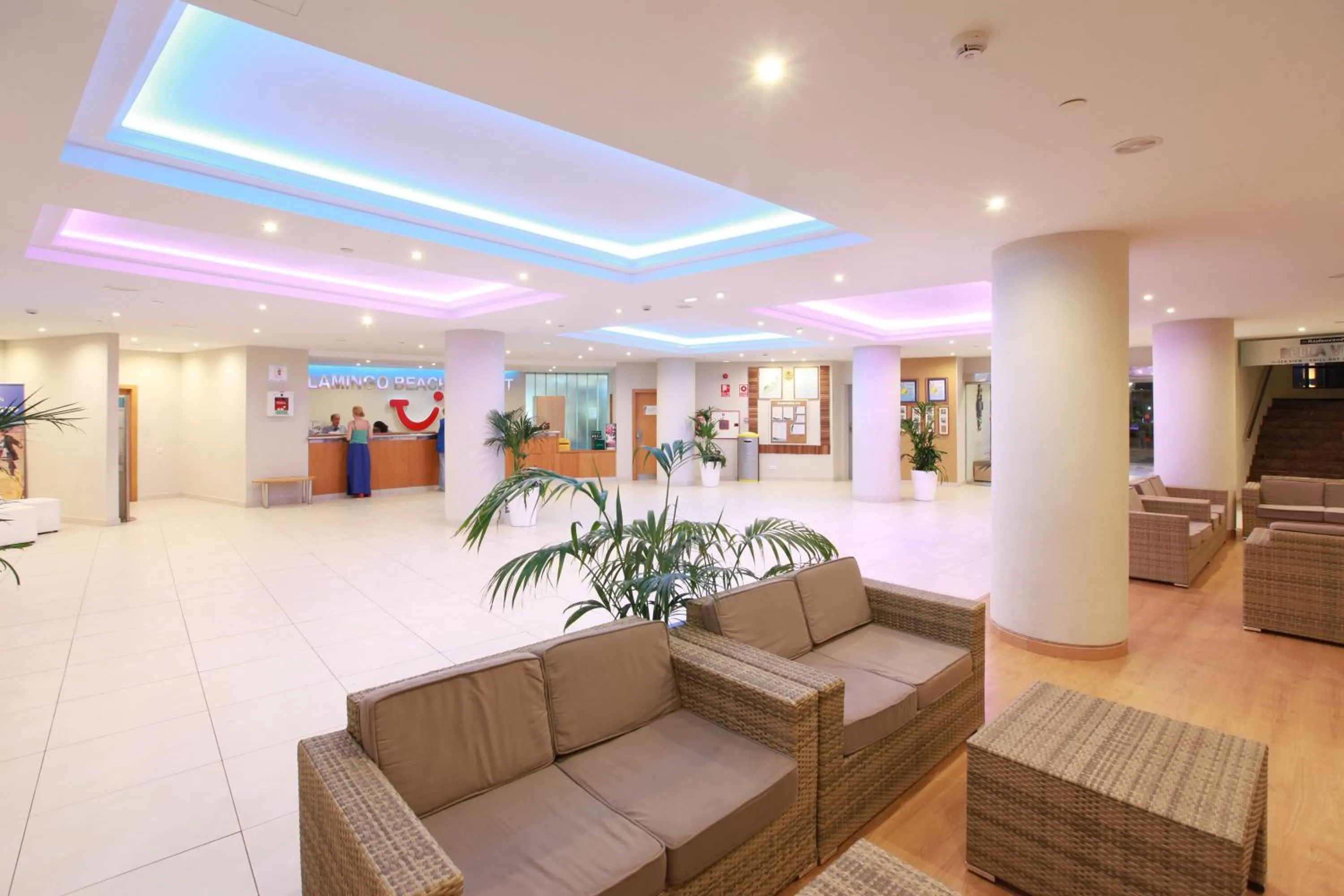 Lobby or reception in Grupotel Flamingo Beach