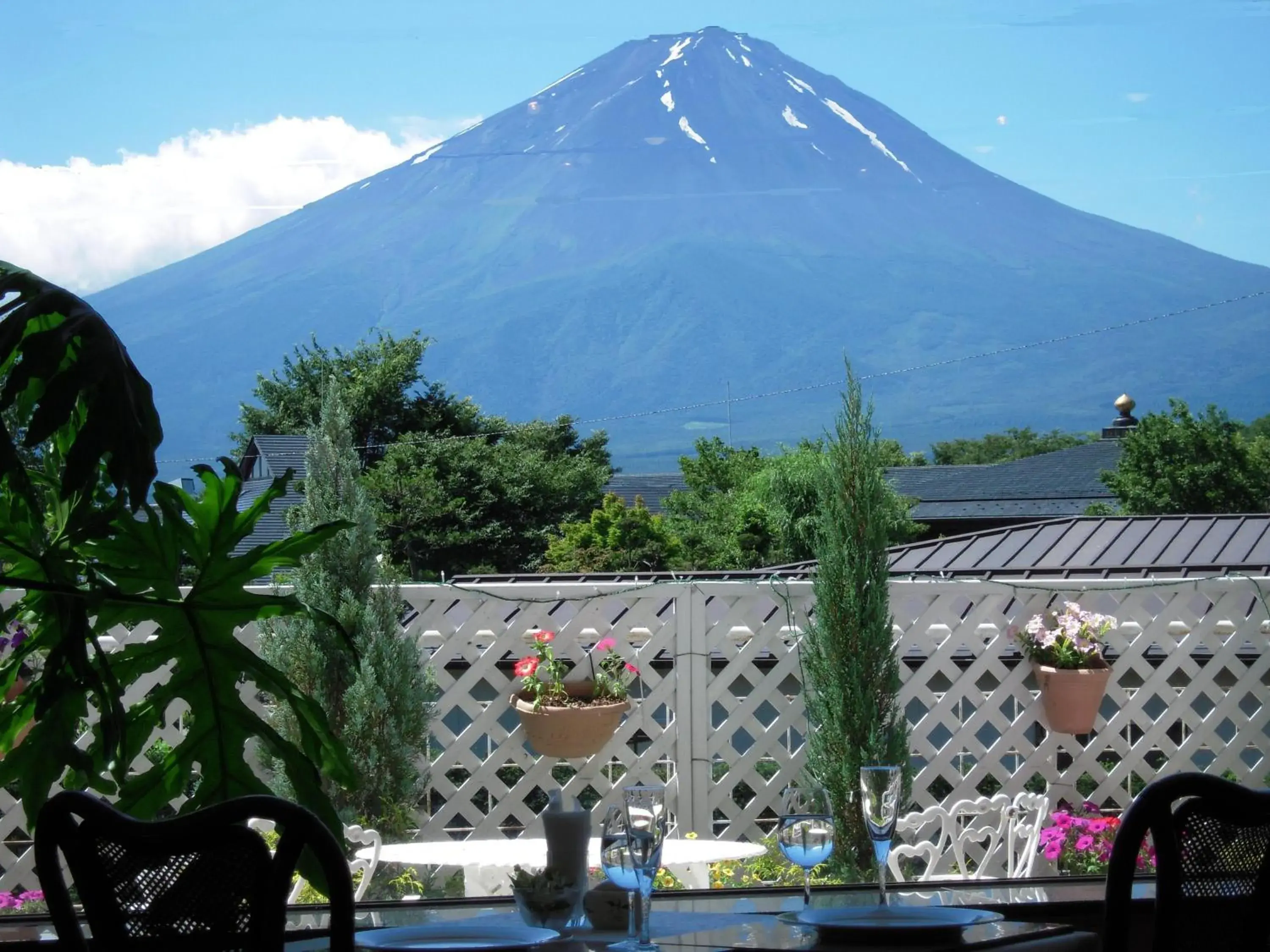 Mountain view in Auberge Mermaid Mountain view in Auberge Mermaid