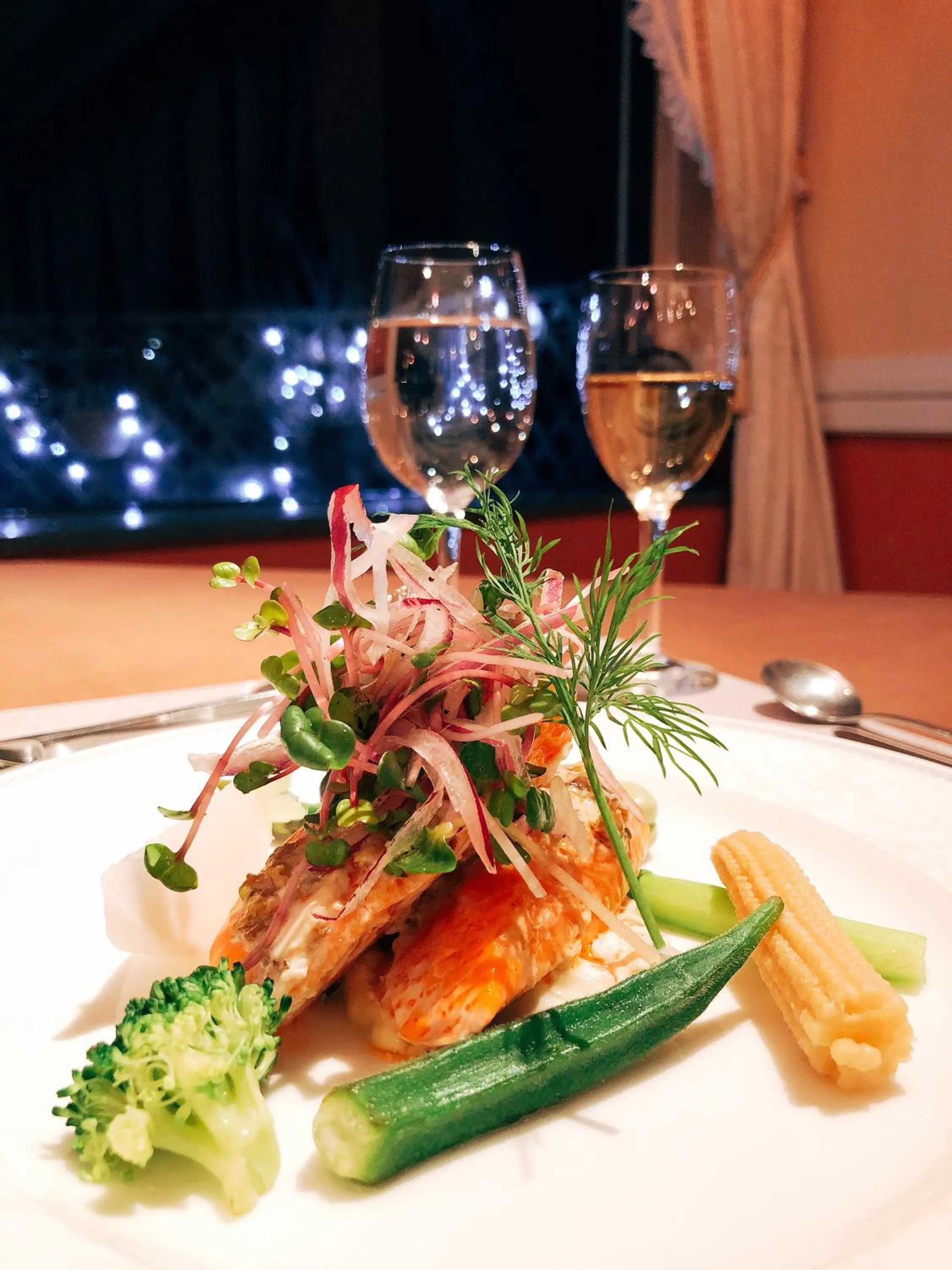 Food in Auberge Mermaid